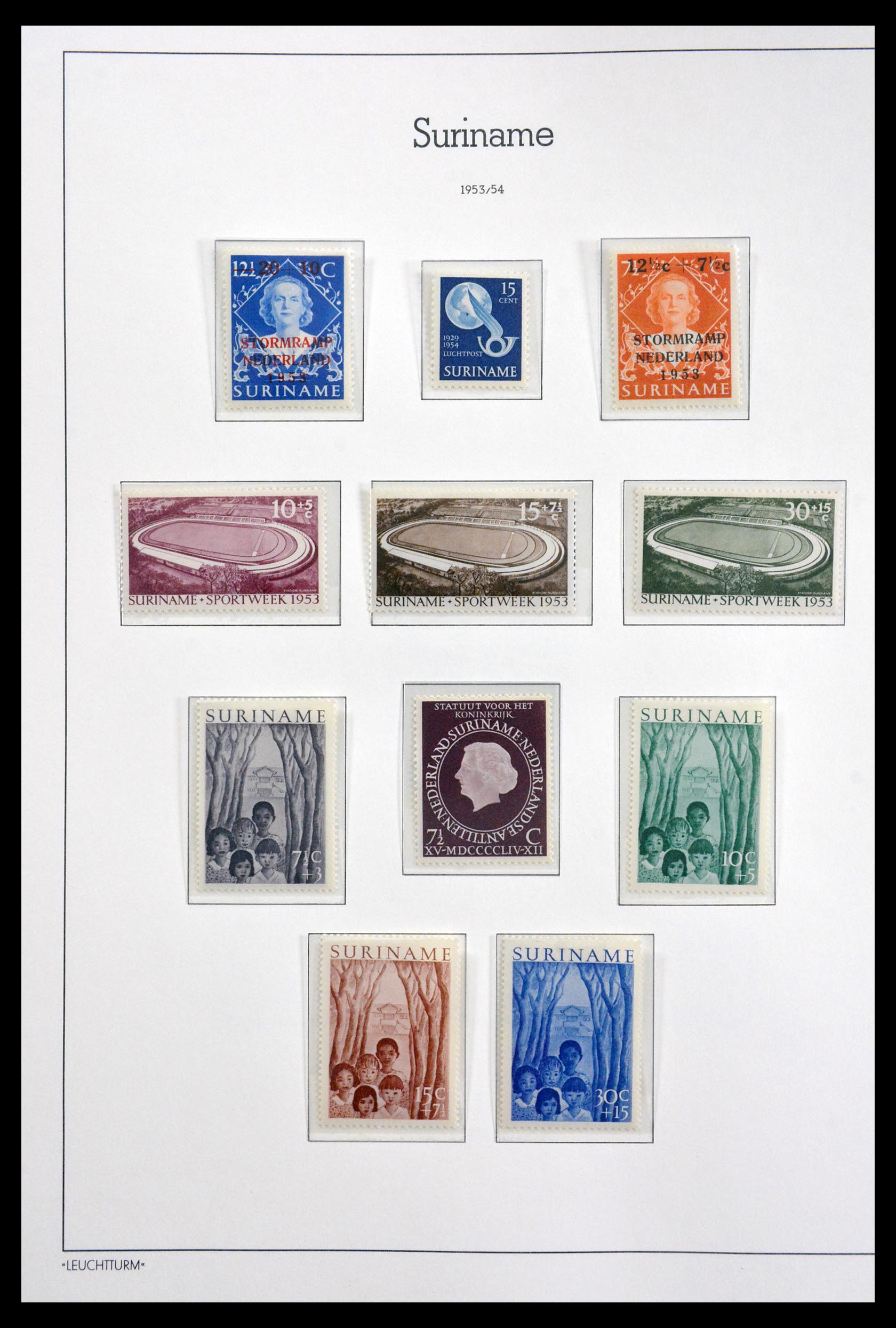 29805 025 - 29805 Surinam 1873-1975.