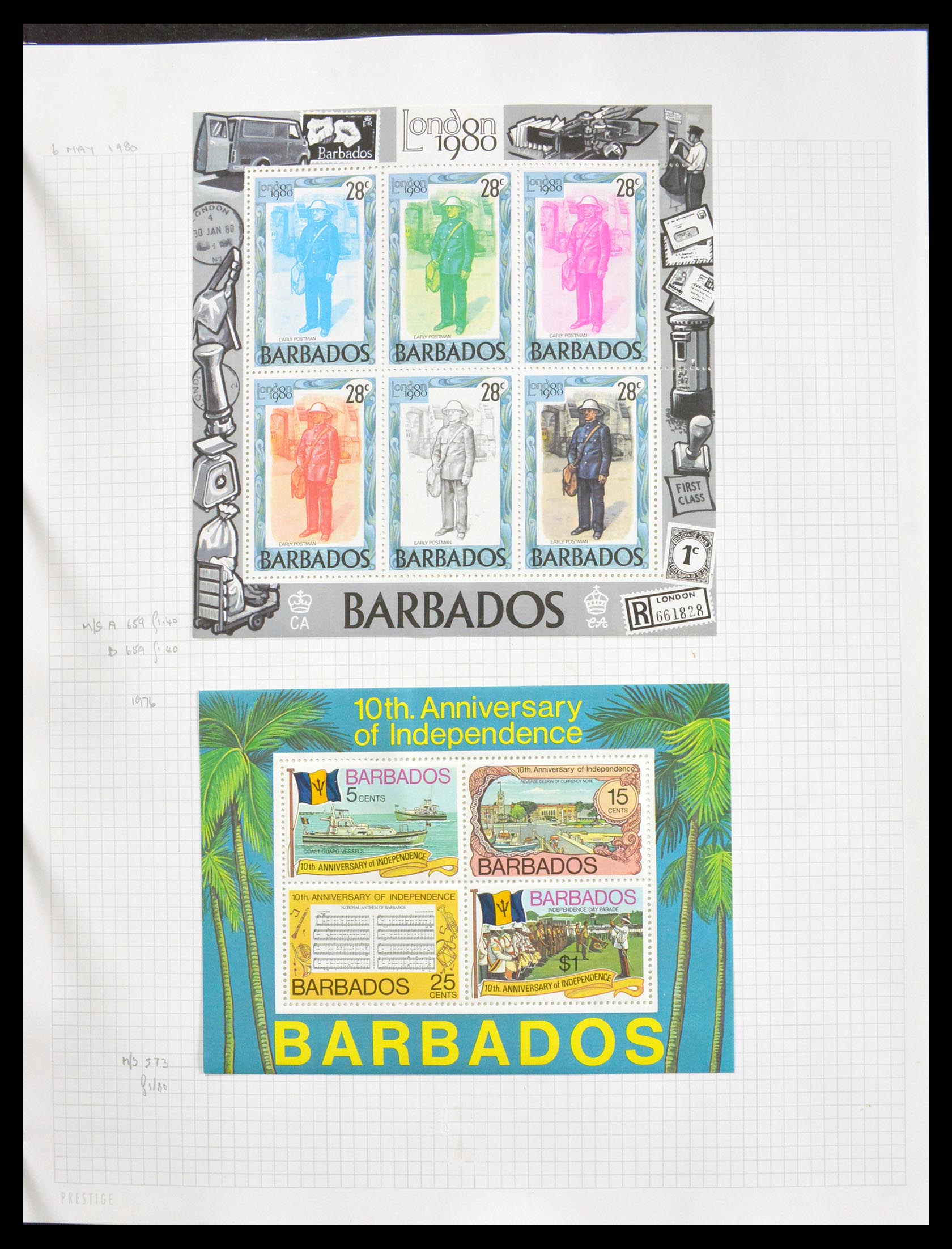 29823 032 - 29823 Barbados 1852-2000.