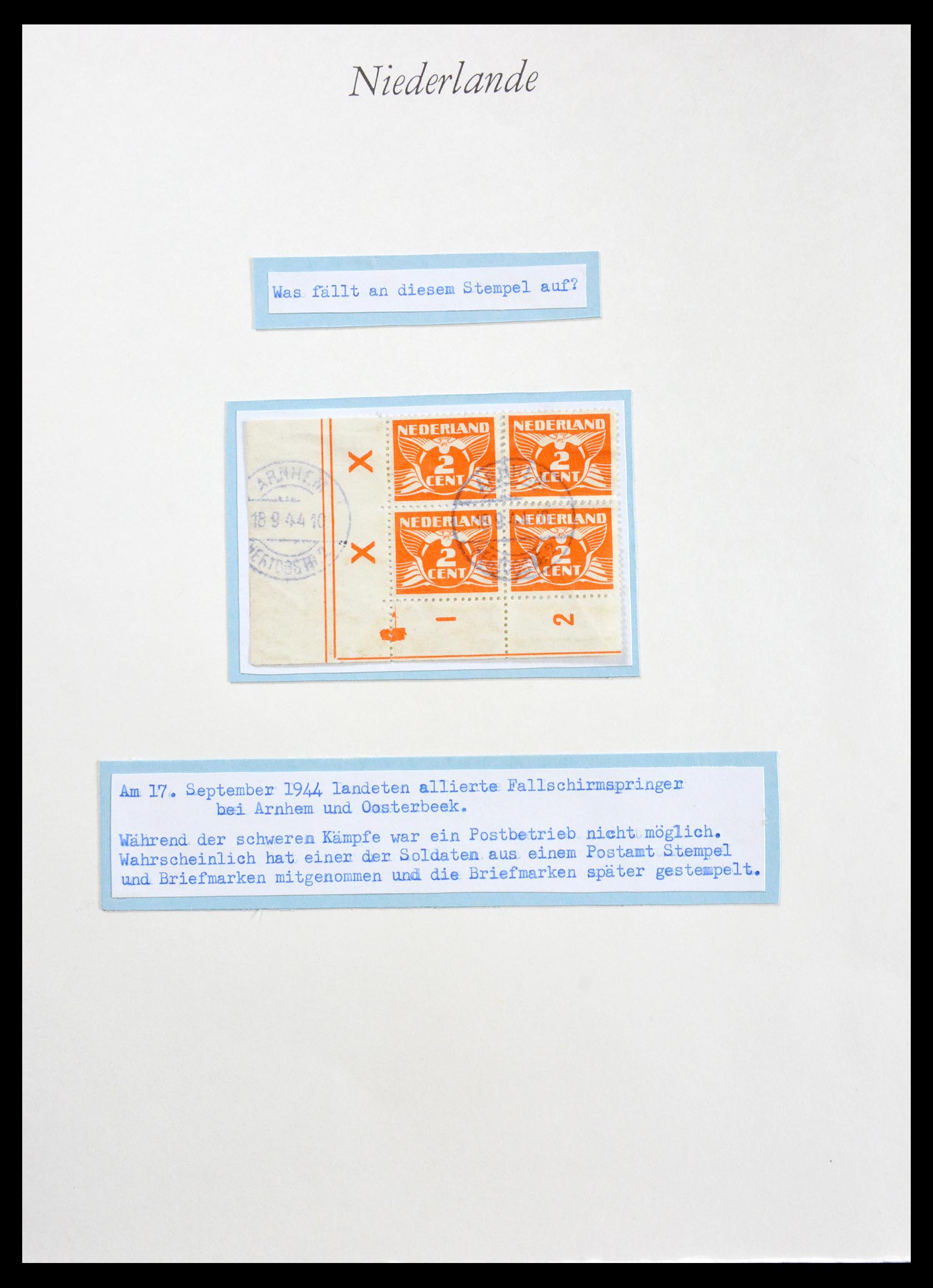 29824 007 - 29824 Netherlands cancels 1945-1946.