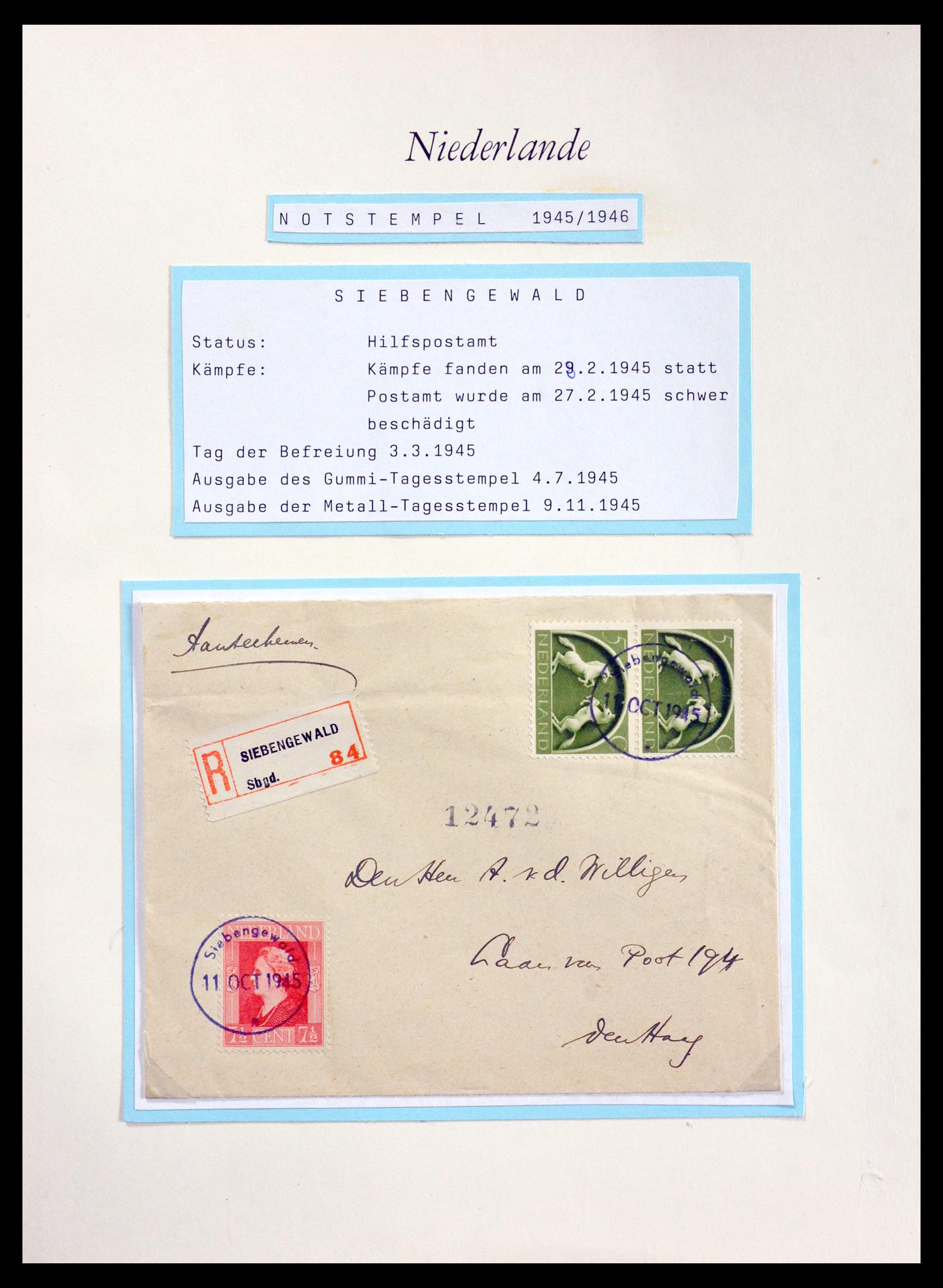 29824 030 - 29824 Netherlands cancels 1945-1946.