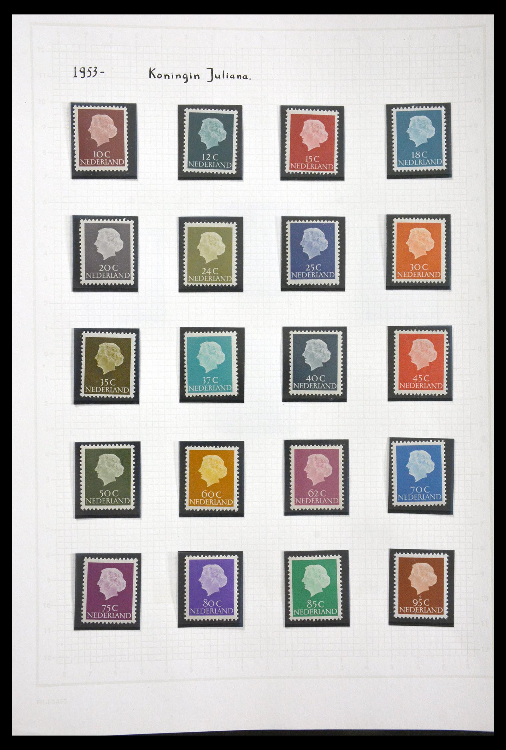 29828 040 - 29828 Netherlands 1948-1967.