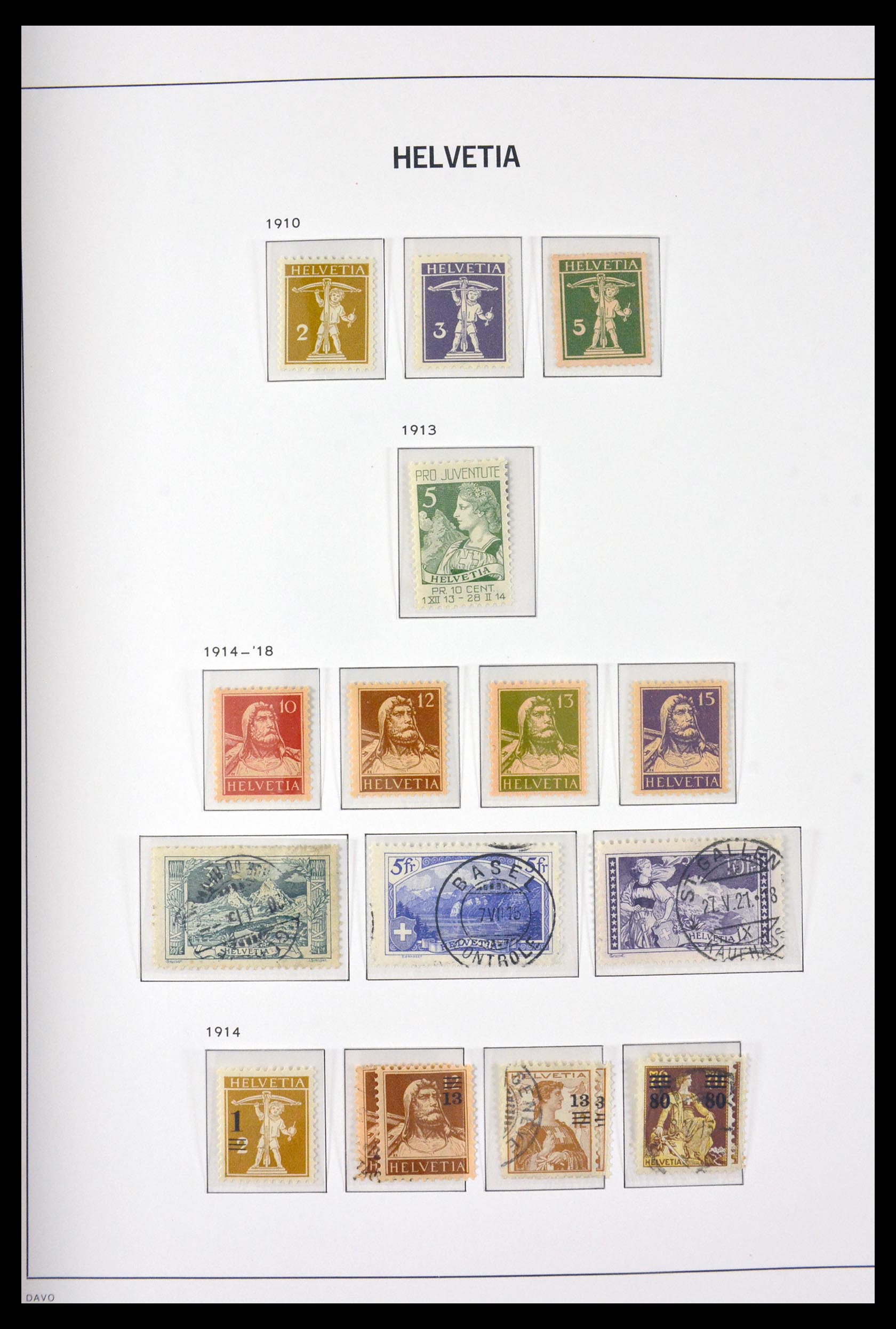 29848 009 - 29848 Switzerland 1849-1969.