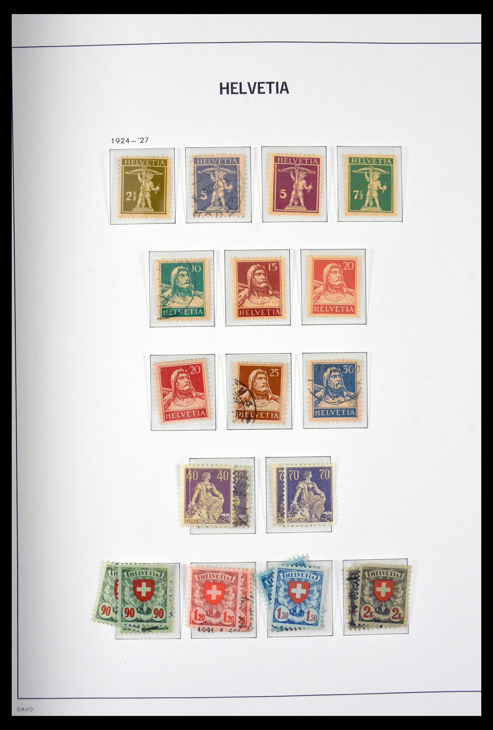 29848 014 - 29848 Switzerland 1849-1969.