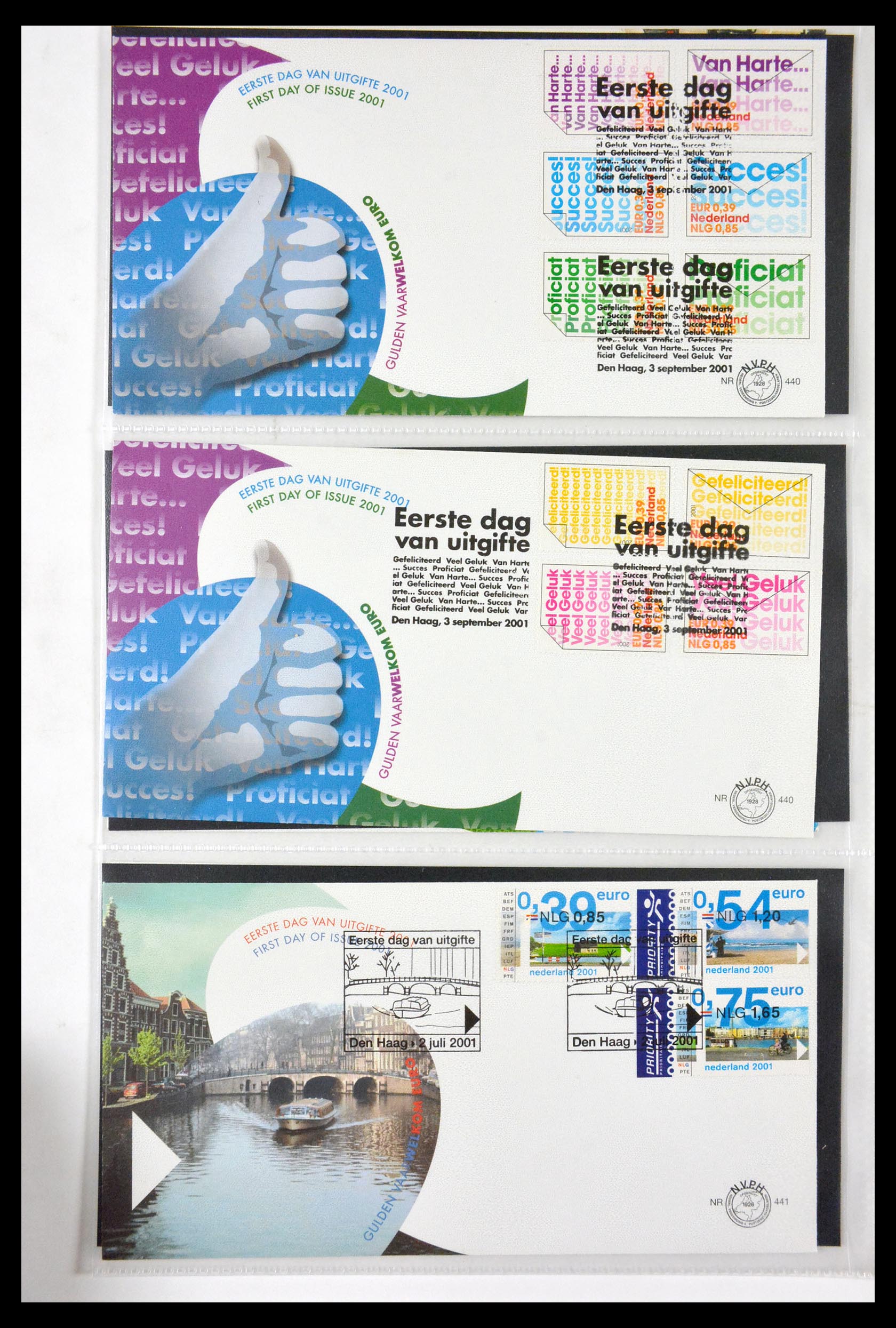 29850 002 - 29850 Netherlands FDC's 2001-2012.