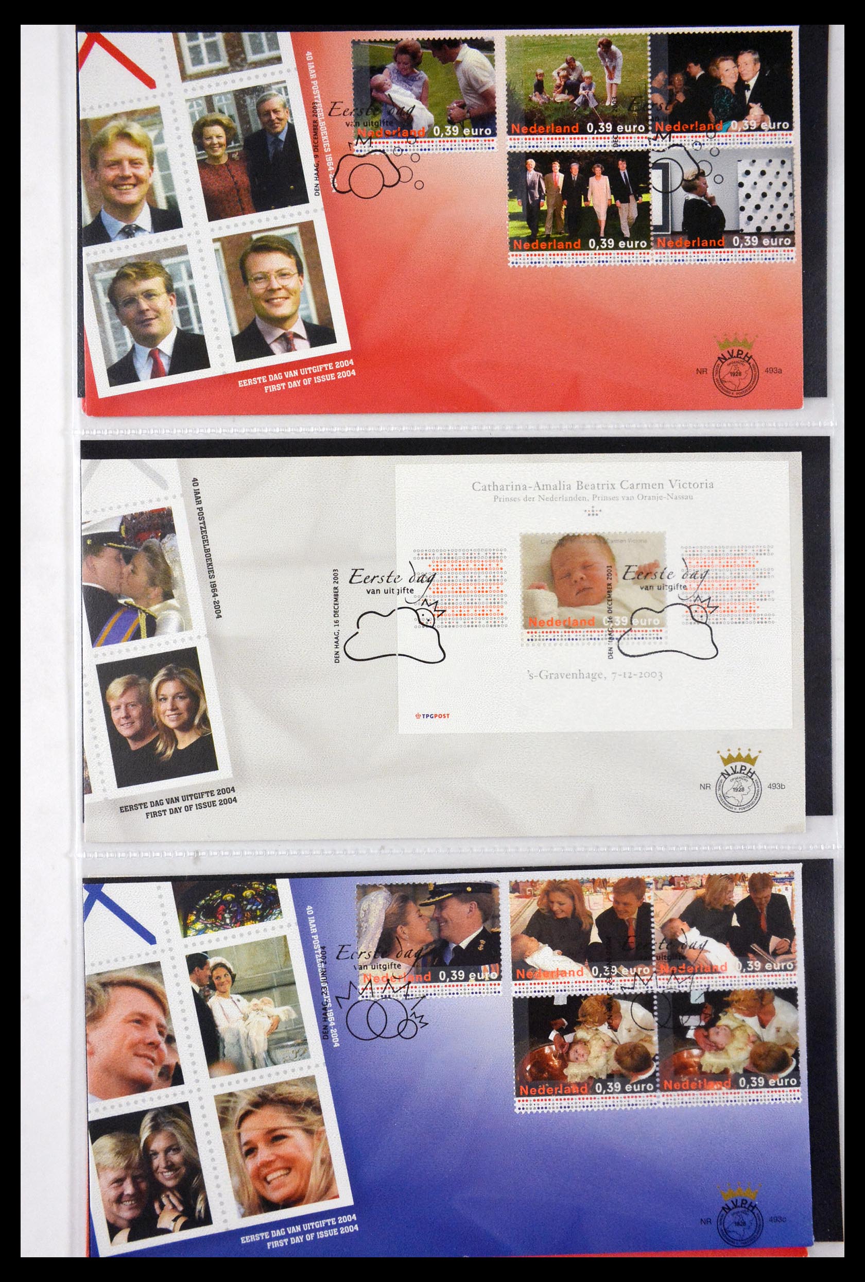 29850 024 - 29850 Netherlands FDC's 2001-2012.
