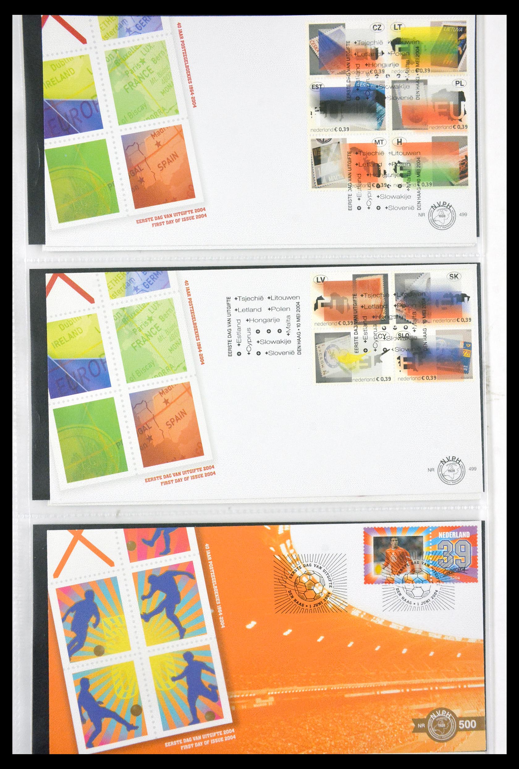 29850 027 - 29850 Netherlands FDC's 2001-2012.