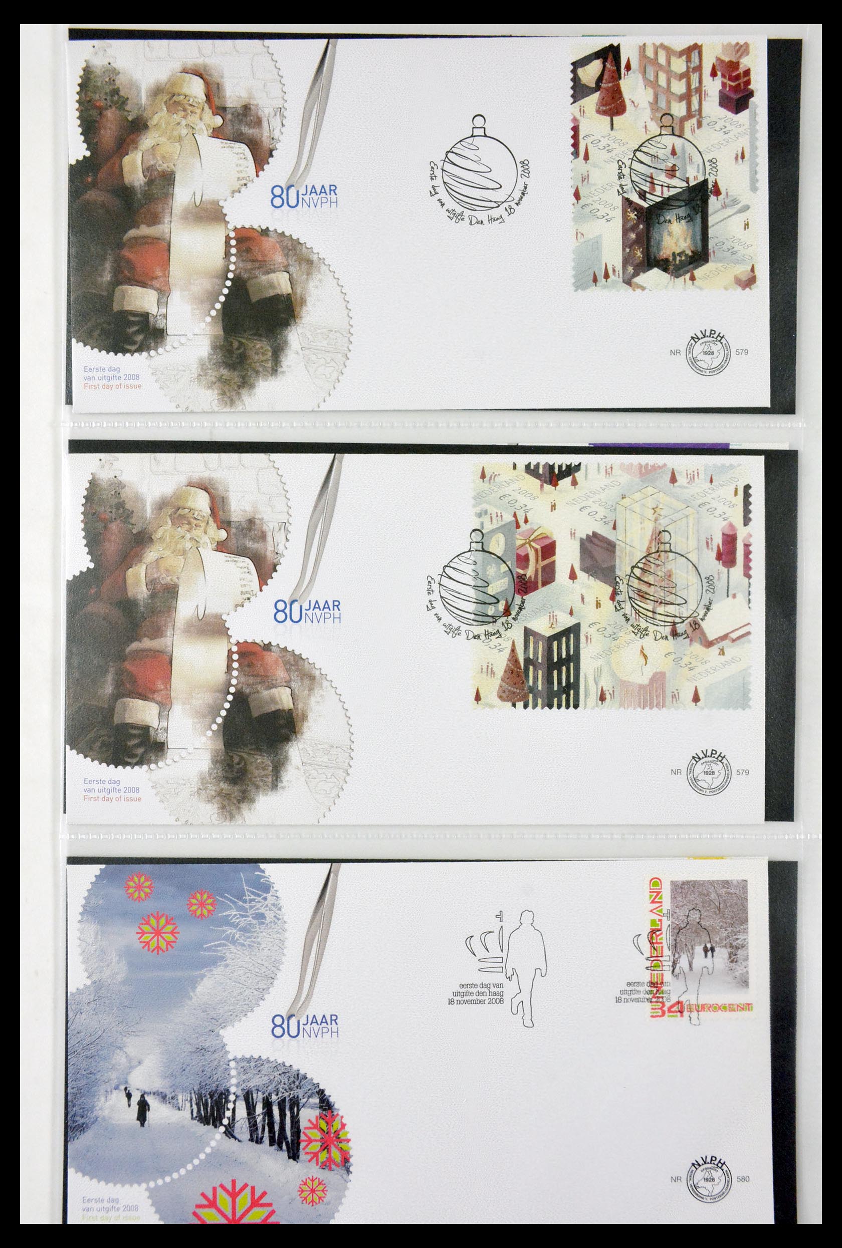 29850 060 - 29850 Netherlands FDC's 2001-2012.