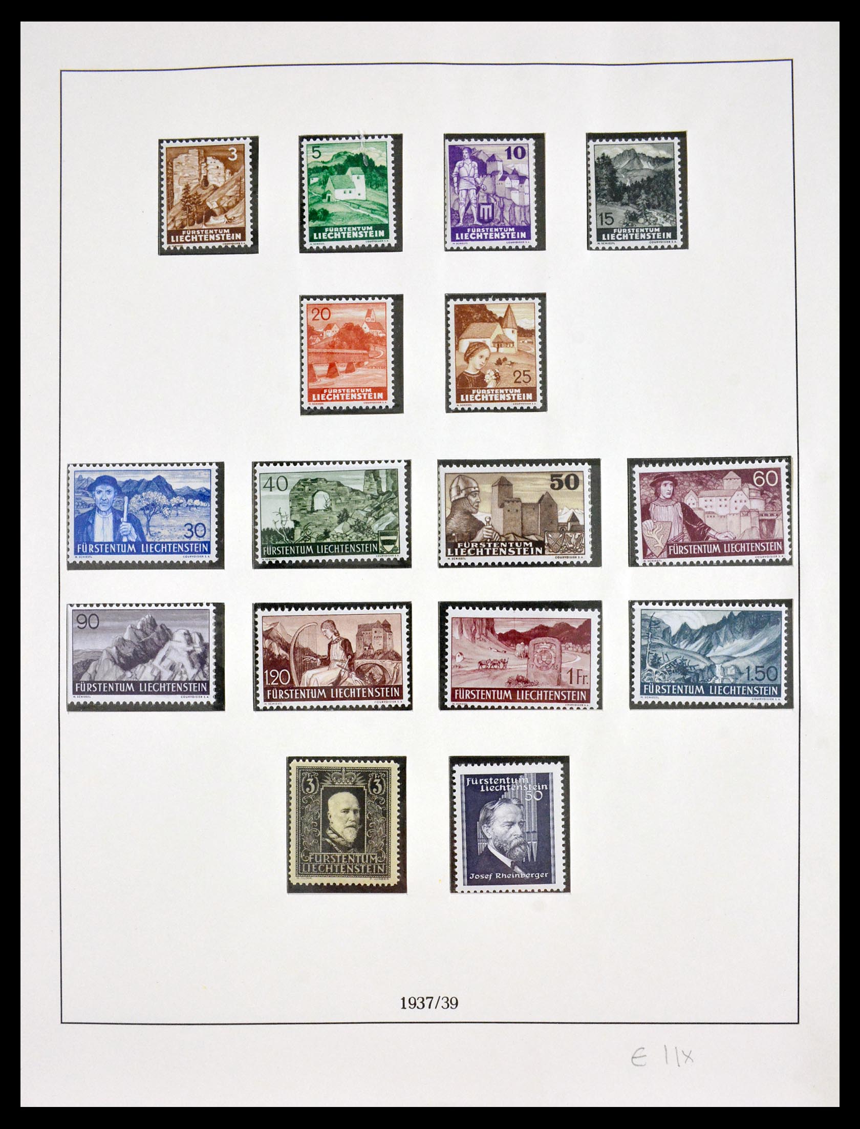 29858 015 - 29858 Liechtenstein 1912-1988.