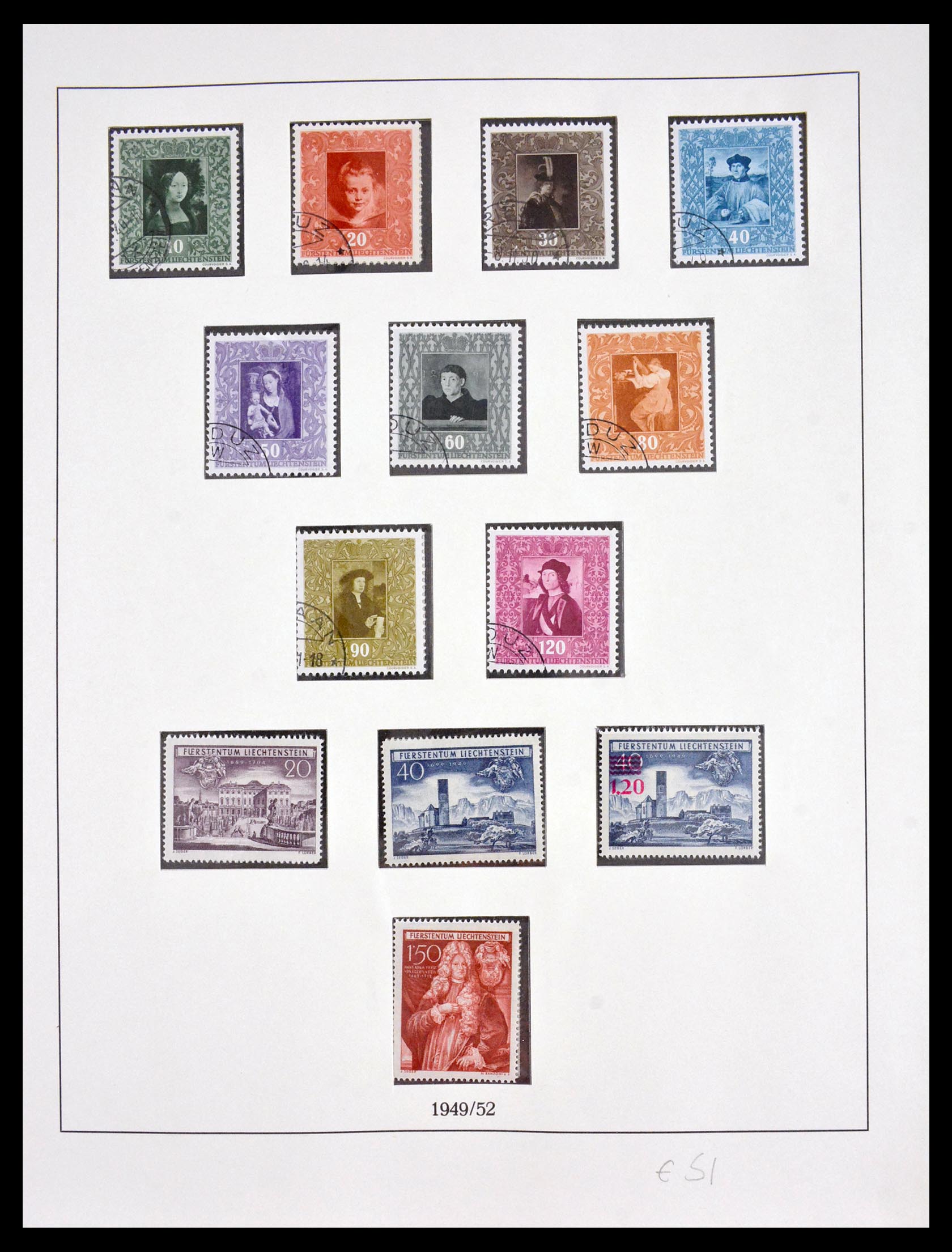 29858 023 - 29858 Liechtenstein 1912-1988.