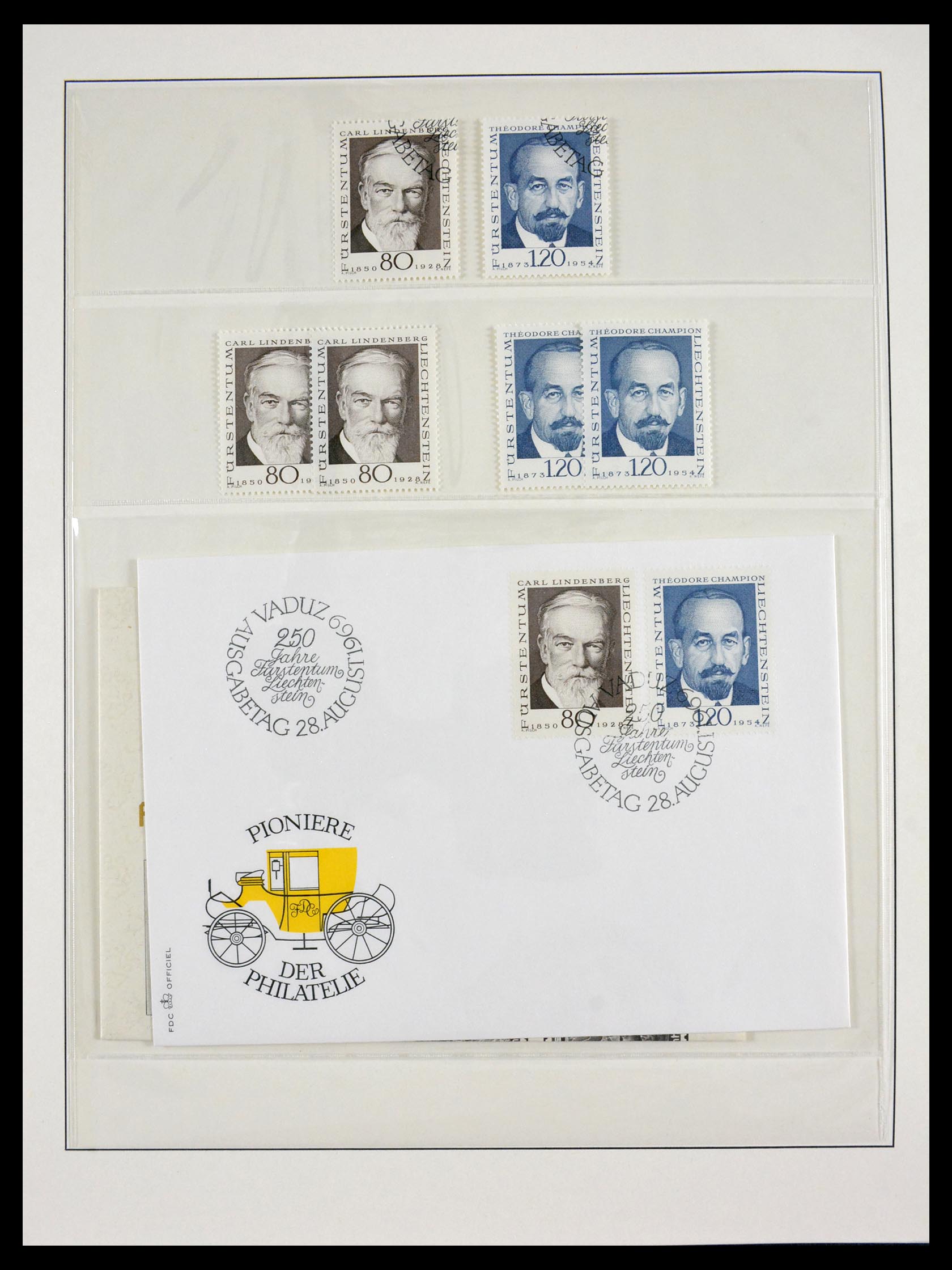 29858 068 - 29858 Liechtenstein 1912-1988.