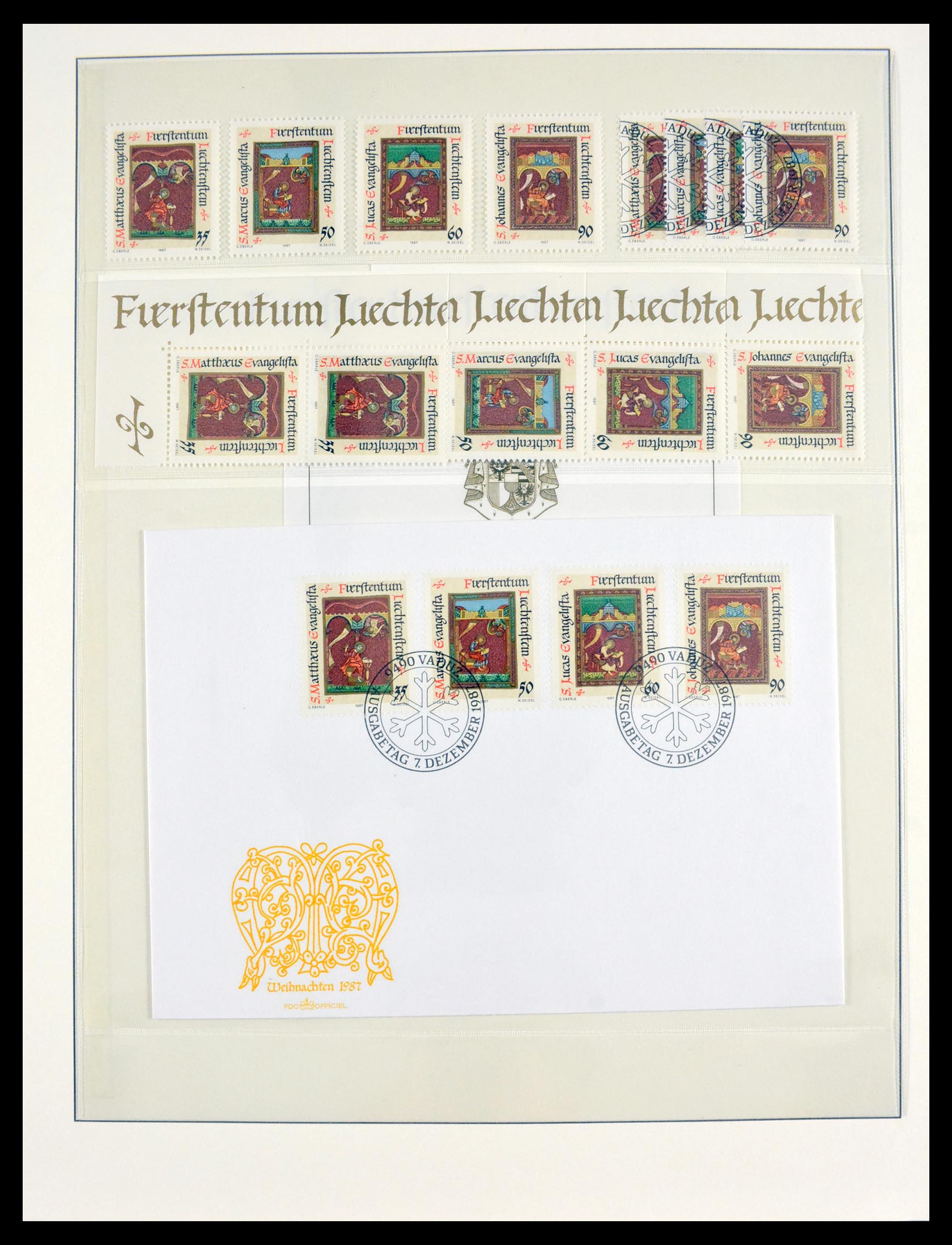 29858 296 - 29858 Liechtenstein 1912-1988.