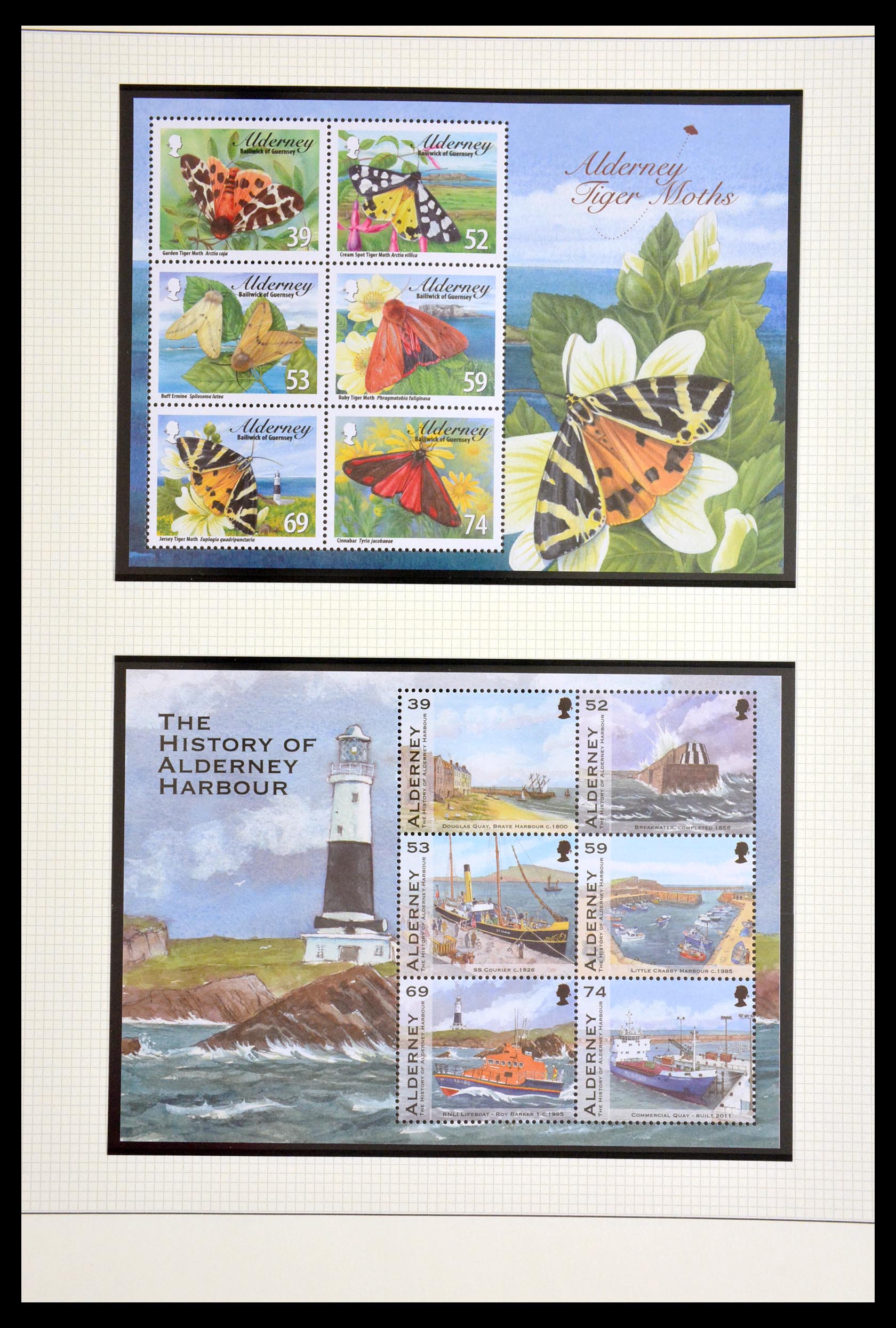 29865 051 - 29865 Guernsey/Alderney sheetlets 1975-2014!