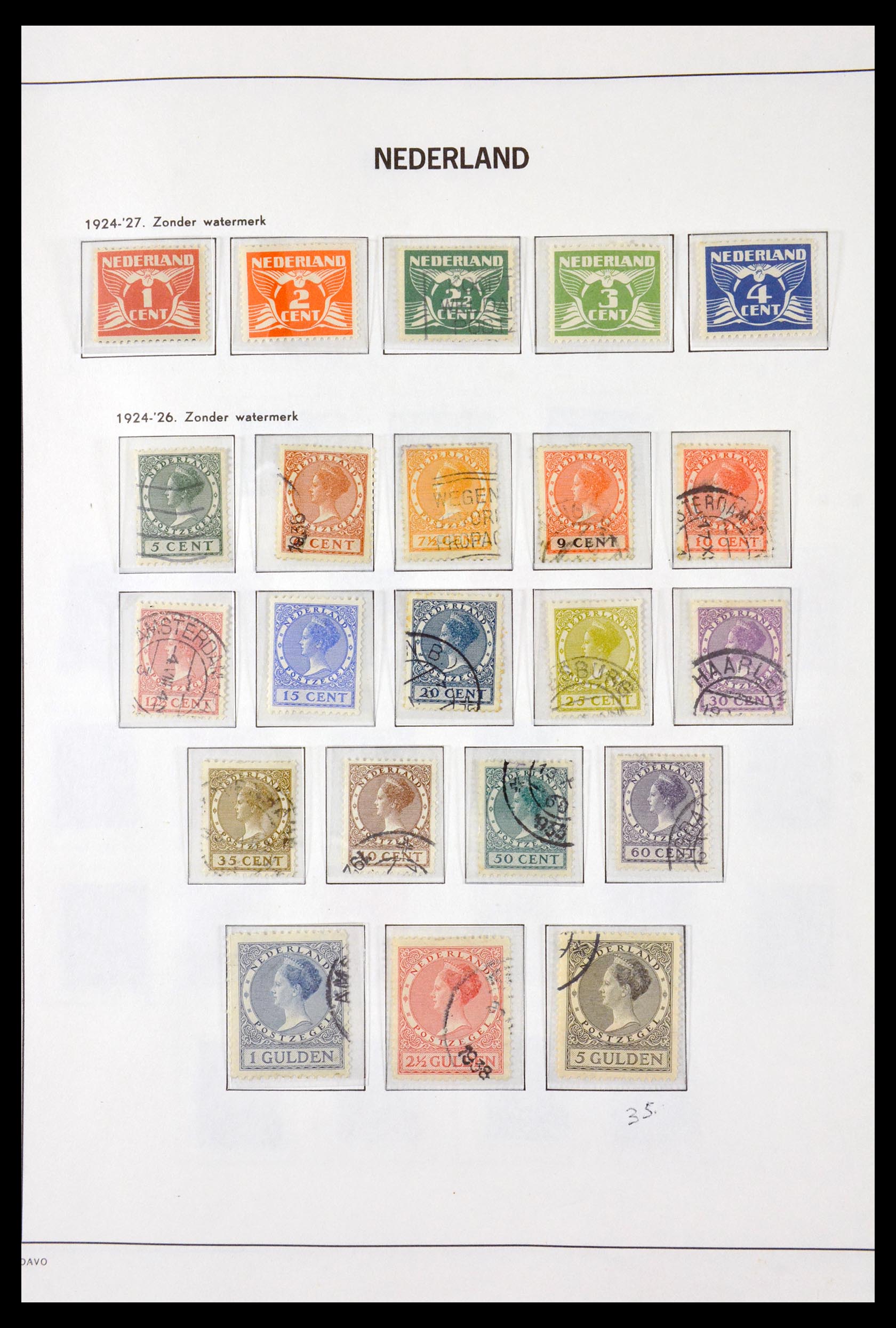 29895 011 - 29895 Netherlands 1852-1976.
