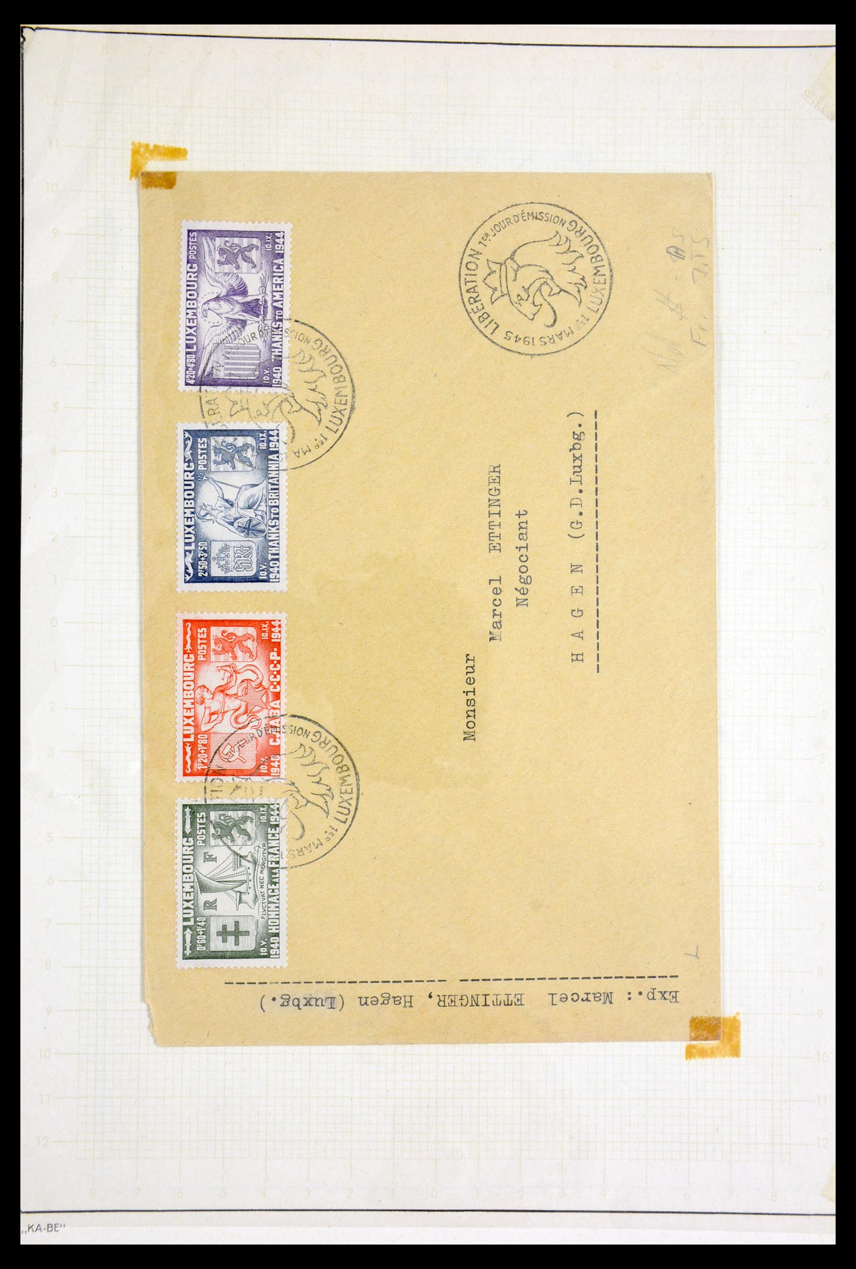 29905 045 - 29905 Luxemburg 1852-1949.