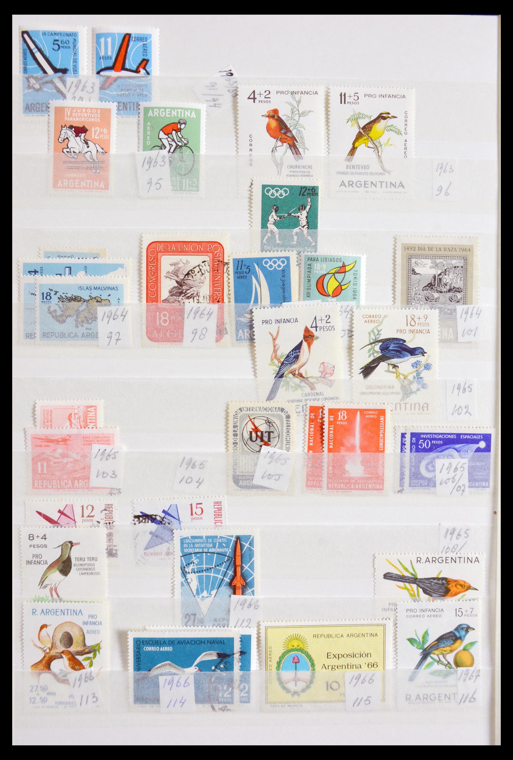 29917 004 - 29917 Latijns Amerika luchtpostzegels.