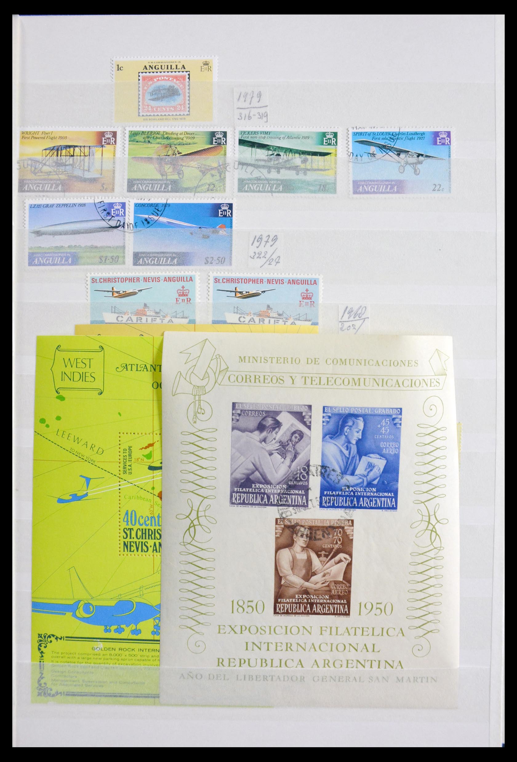 29917 011 - 29917 Latin America airmail stamps.