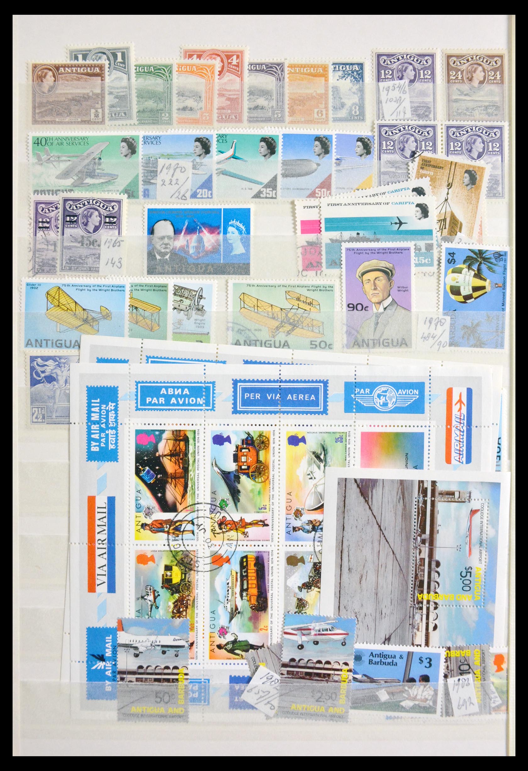 29917 012 - 29917 Latin America airmail stamps.