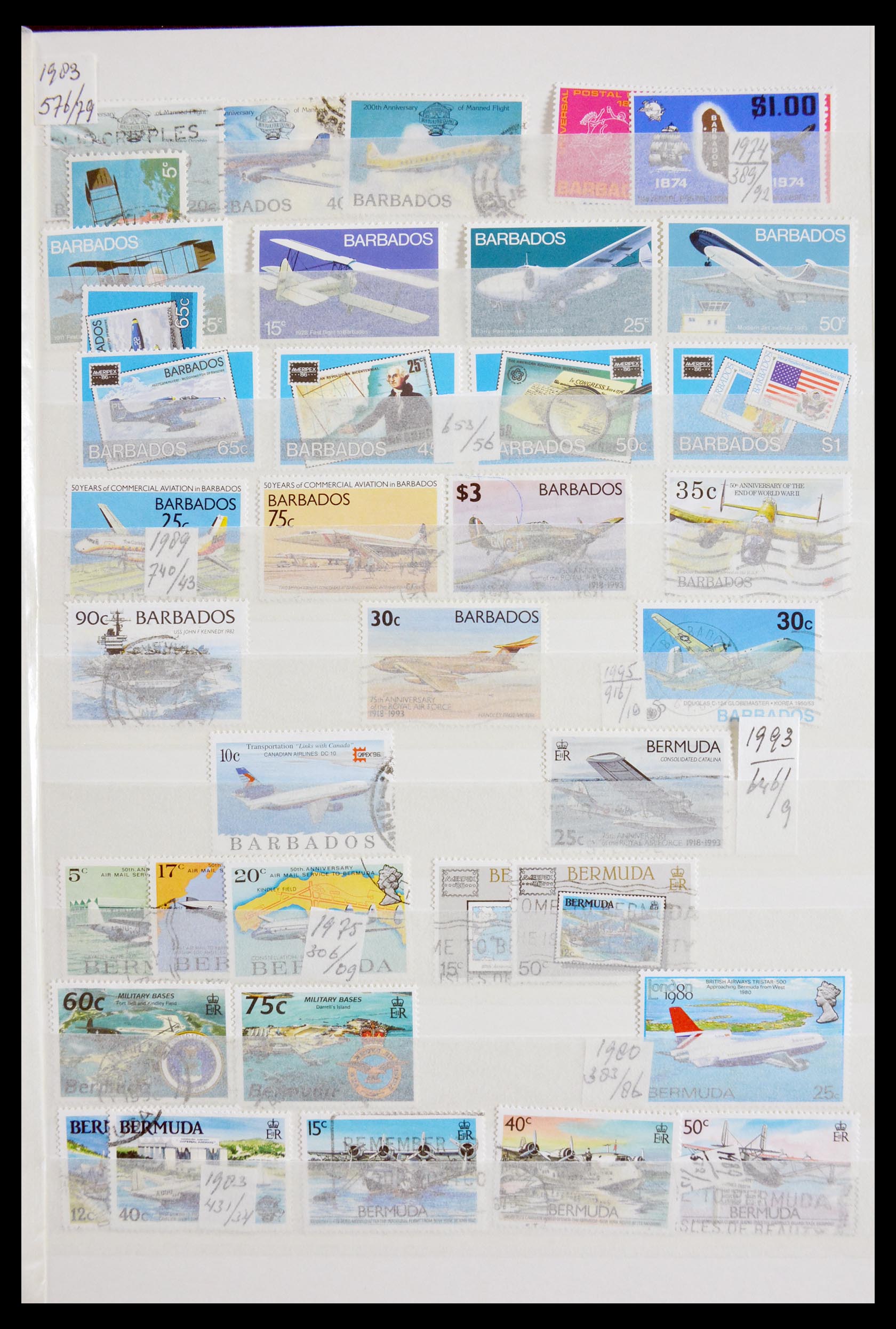 29917 015 - 29917 Latin America airmail stamps.