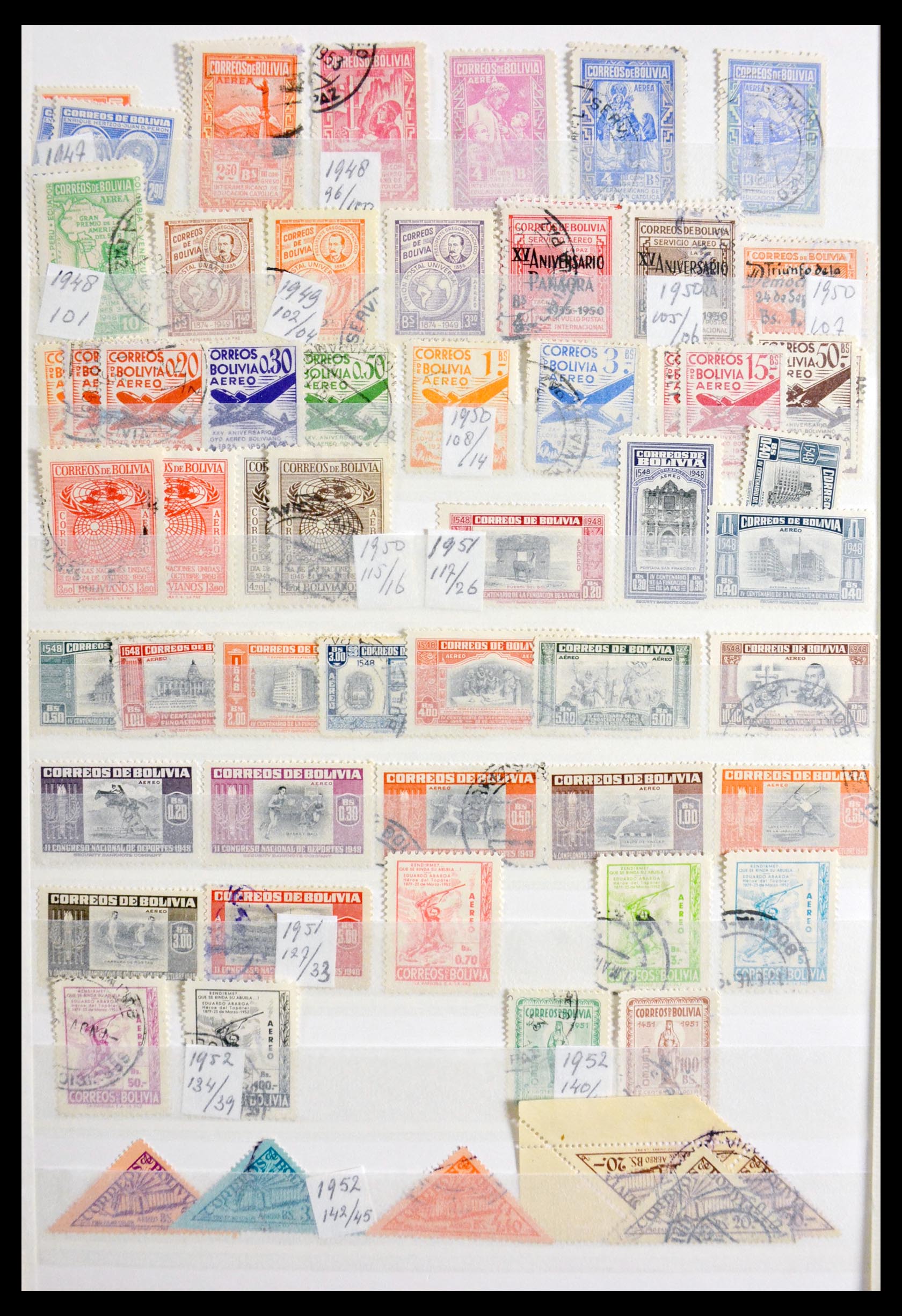 29917 018 - 29917 Latin America airmail stamps.