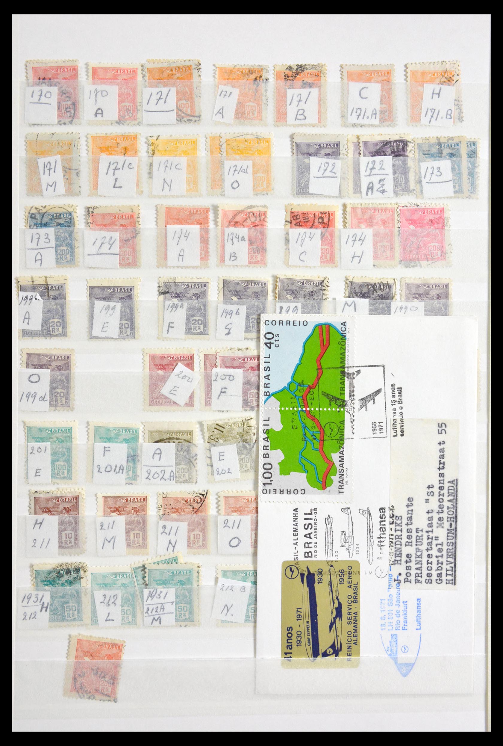 29917 030 - 29917 Latin America airmail stamps.