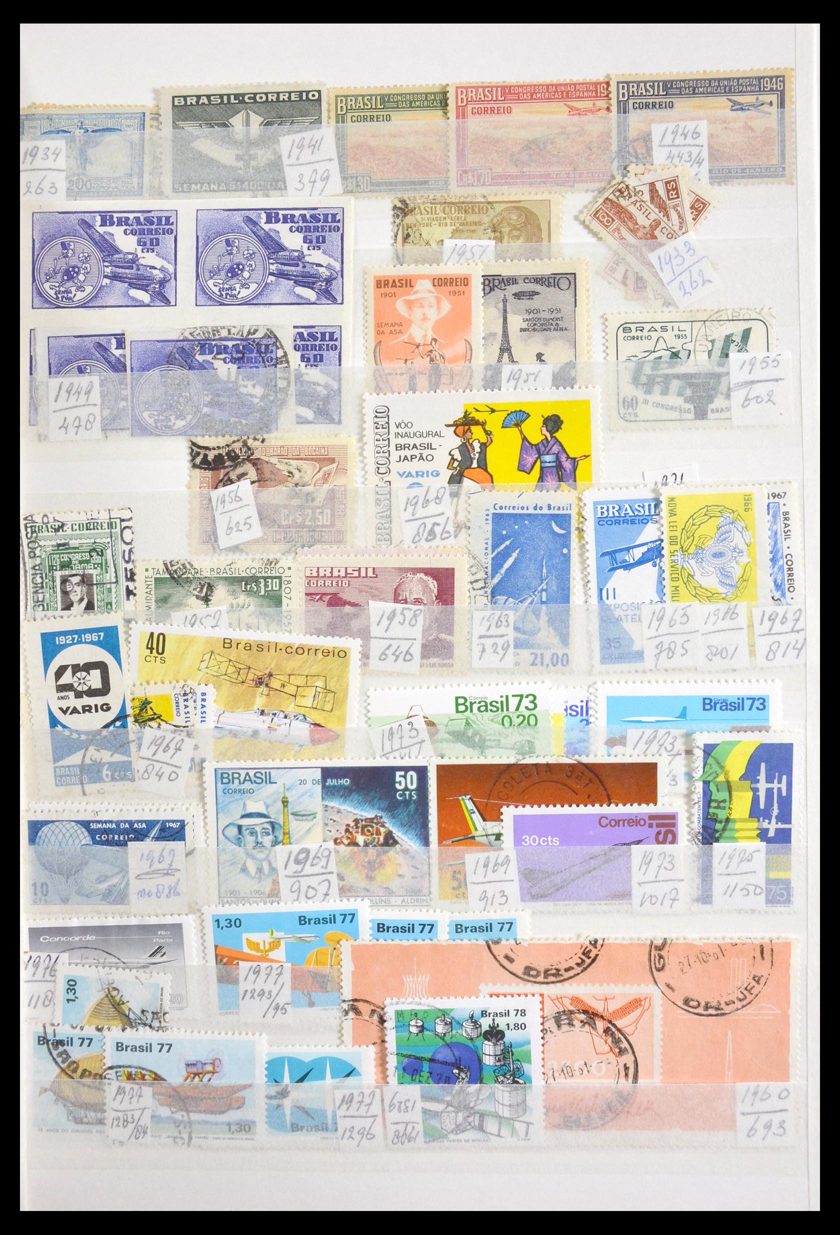 29917 031 - 29917 Latin America airmail stamps.