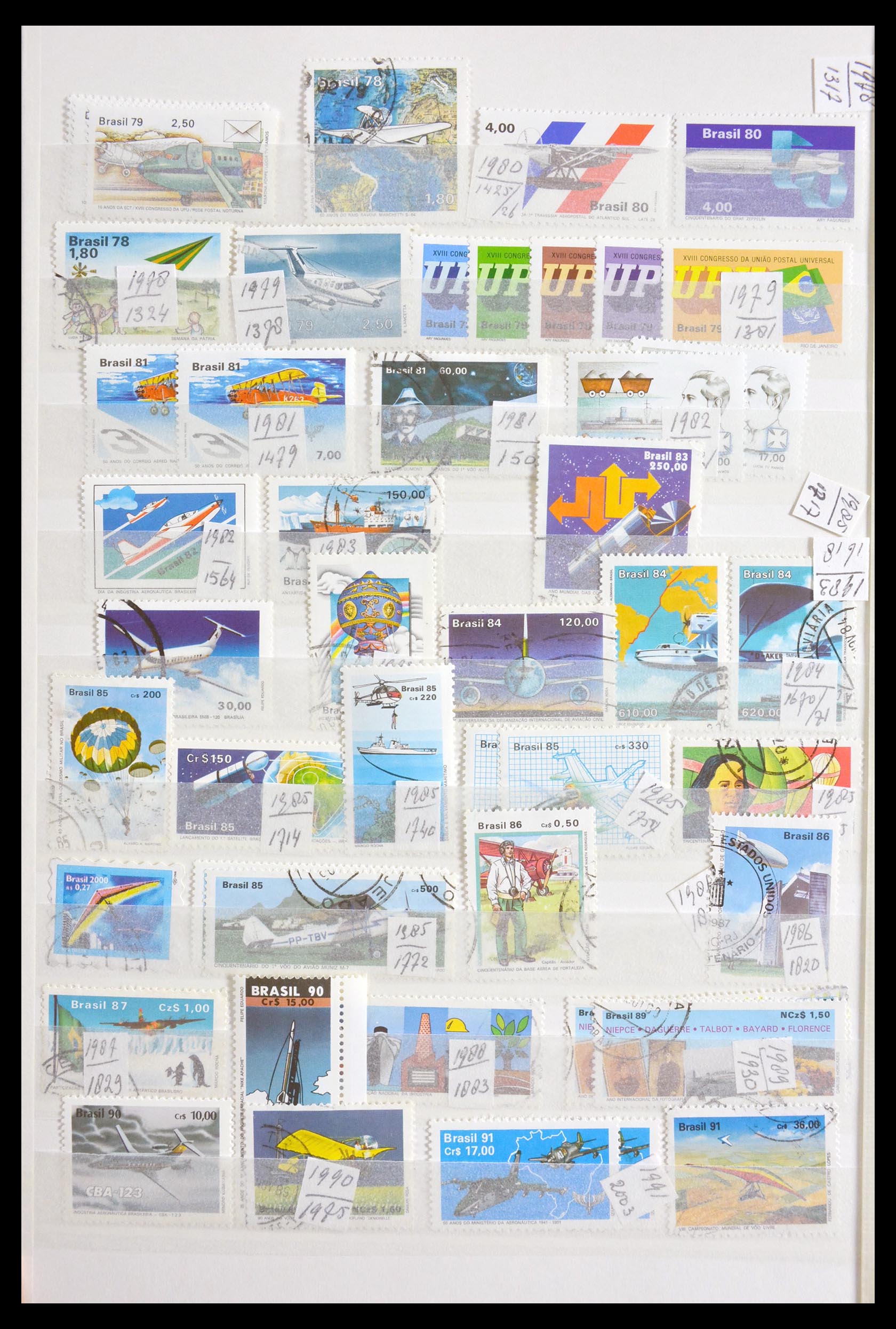 29917 032 - 29917 Latin America airmail stamps.