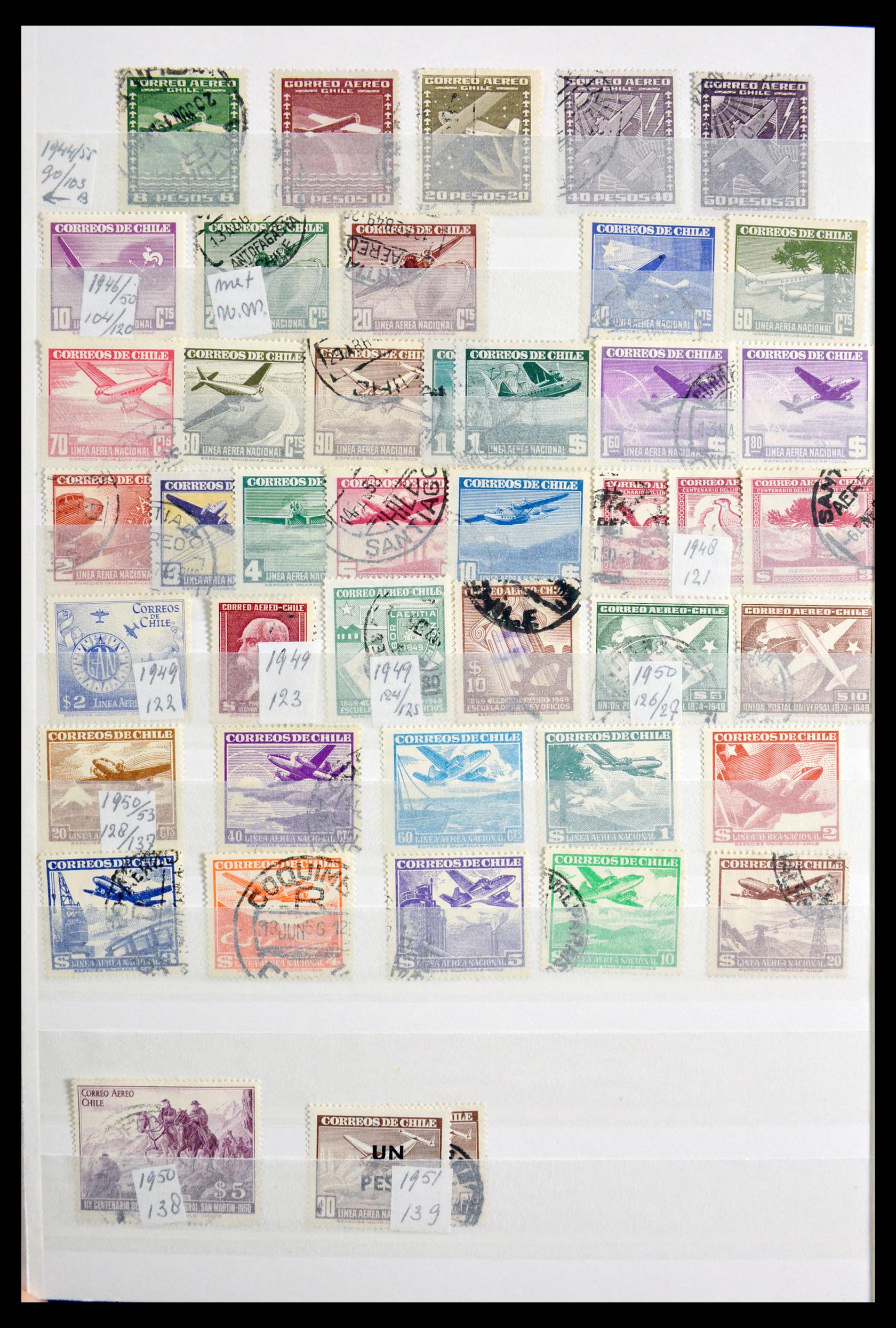 29917 036 - 29917 Latin America airmail stamps.