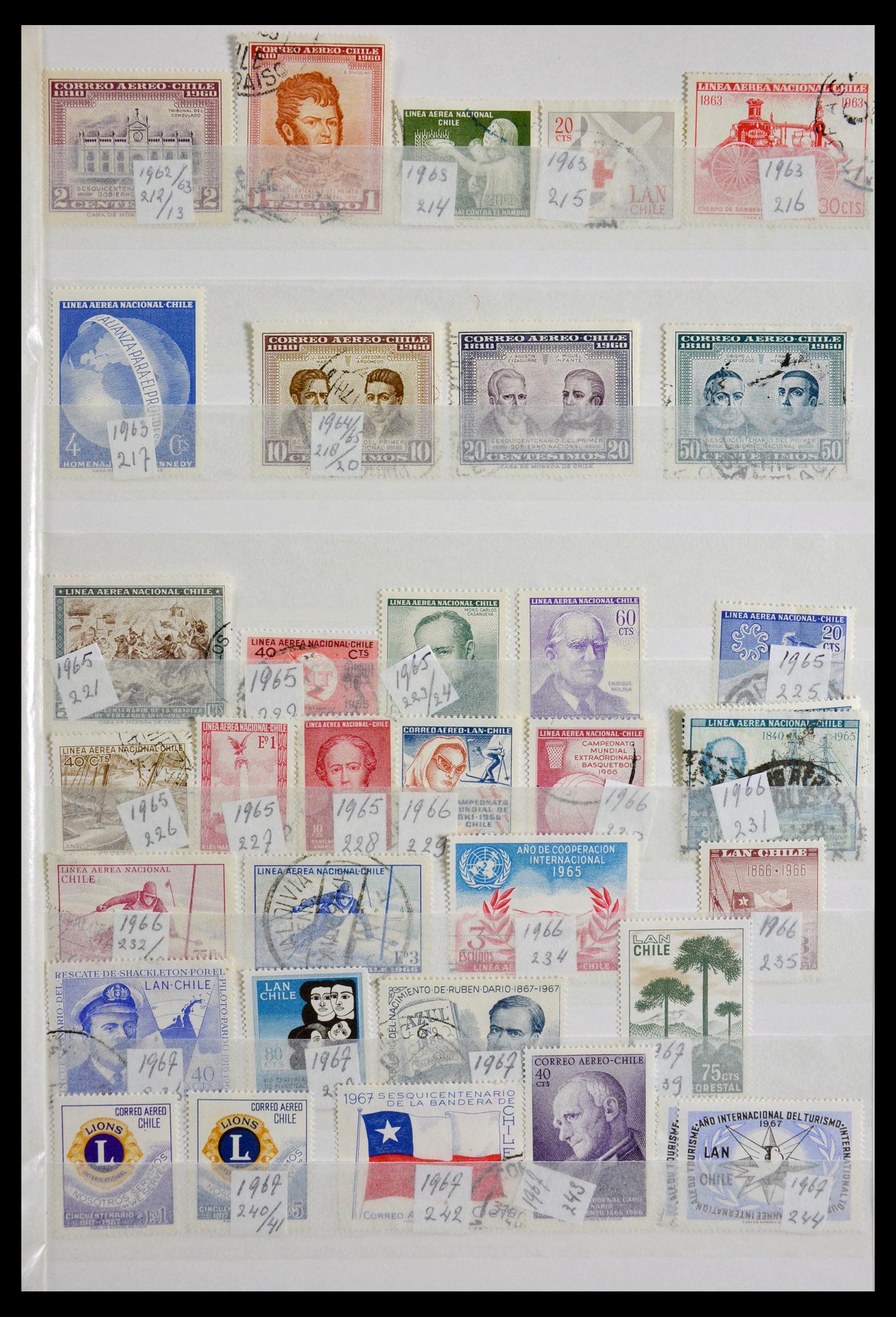 29917 039 - 29917 Latin America airmail stamps.
