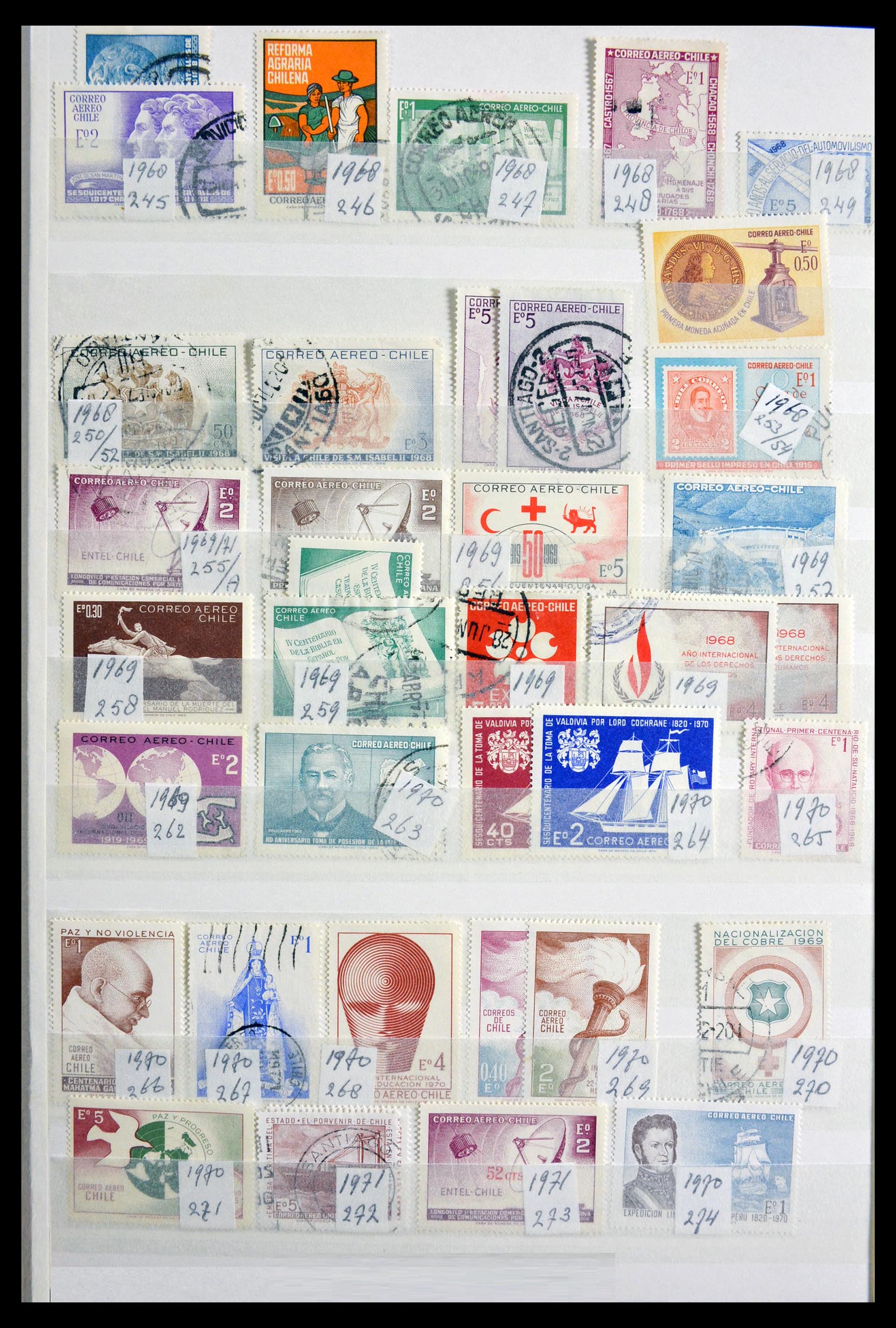 29917 040 - 29917 Latin America airmail stamps.