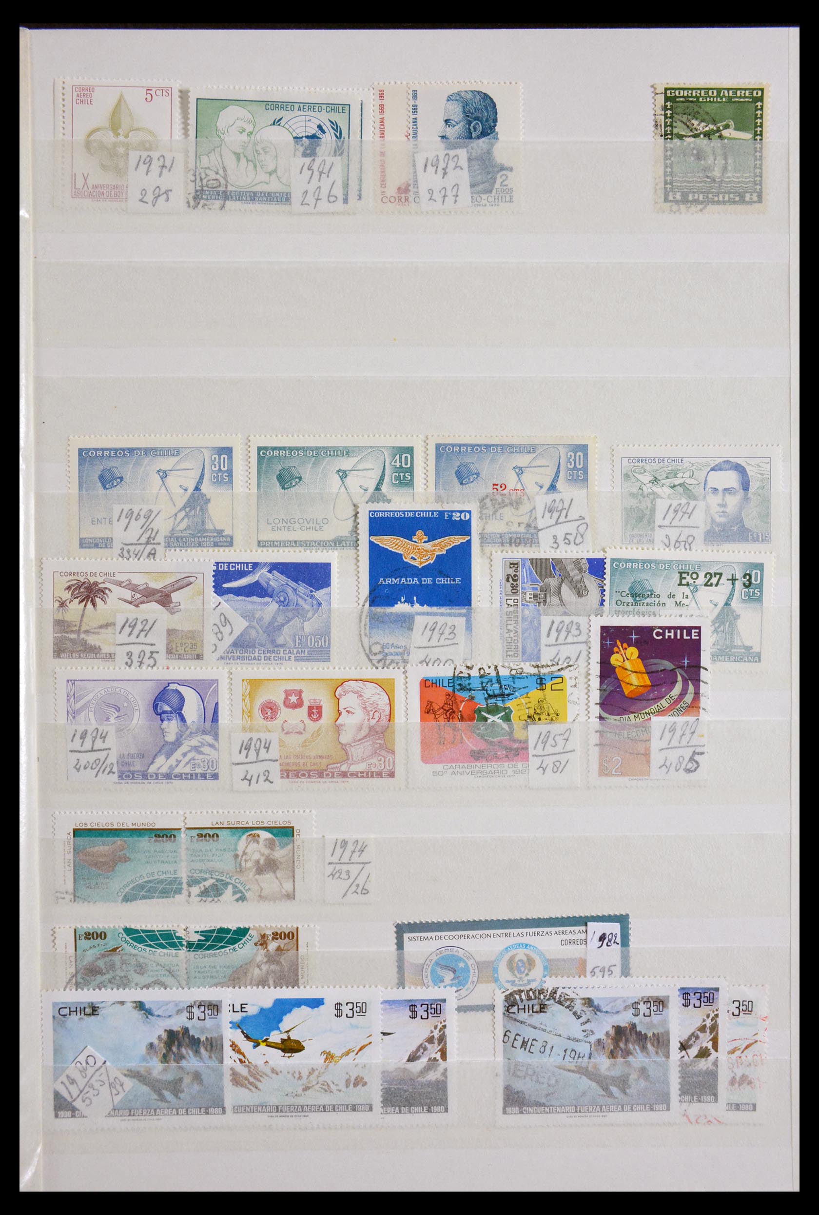 29917 041 - 29917 Latin America airmail stamps.