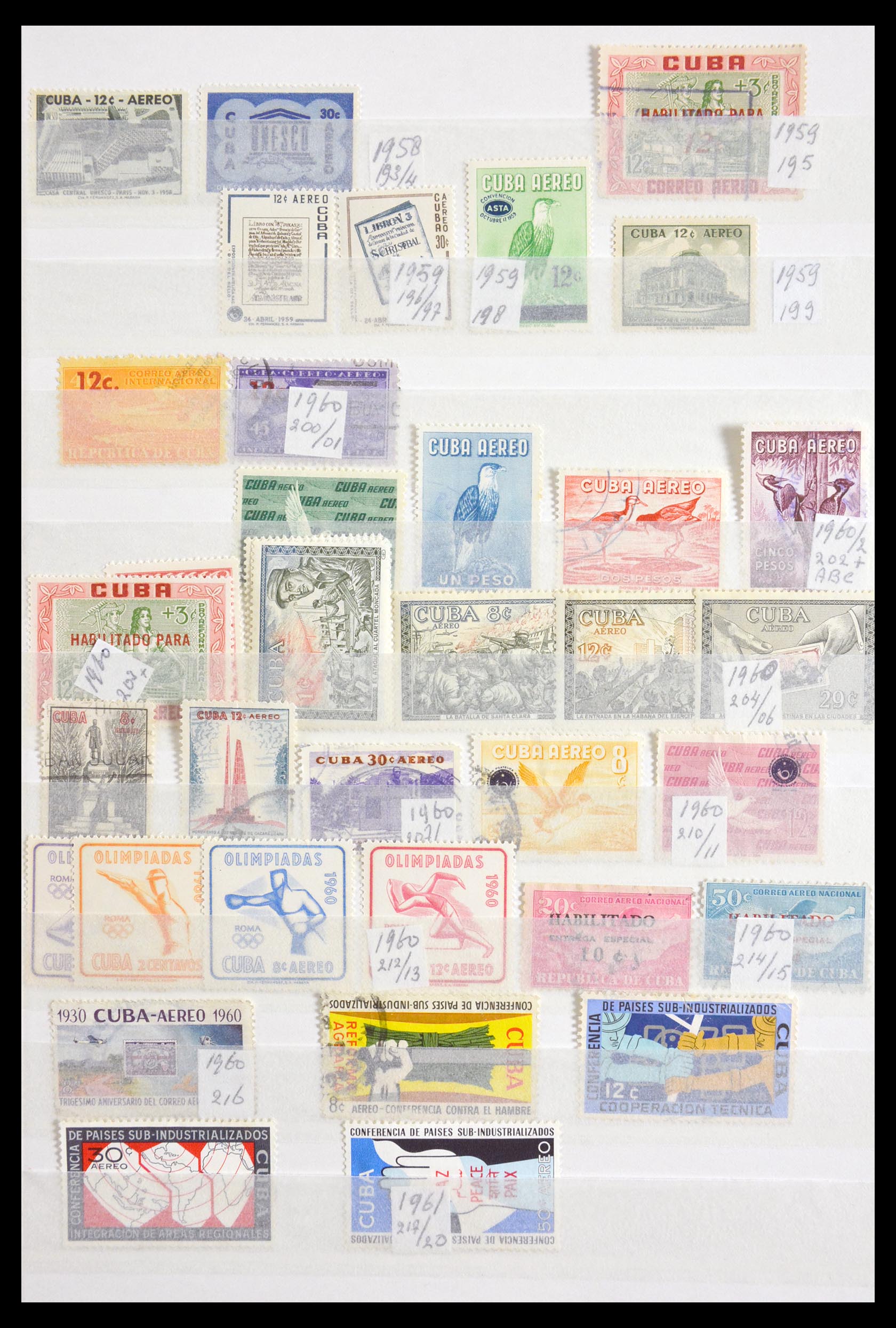29917 049 - 29917 Latin America airmail stamps.
