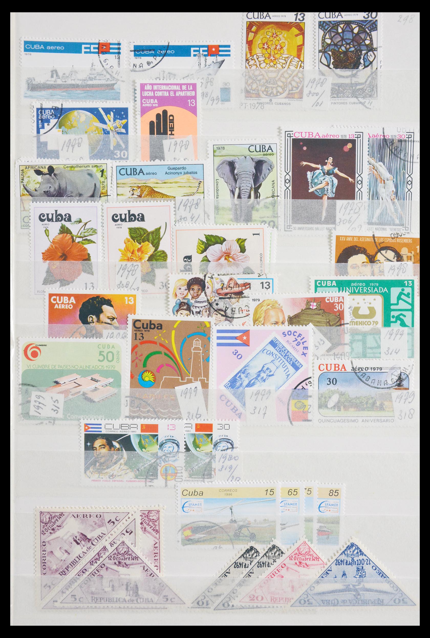 29917 053 - 29917 Latin America airmail stamps.