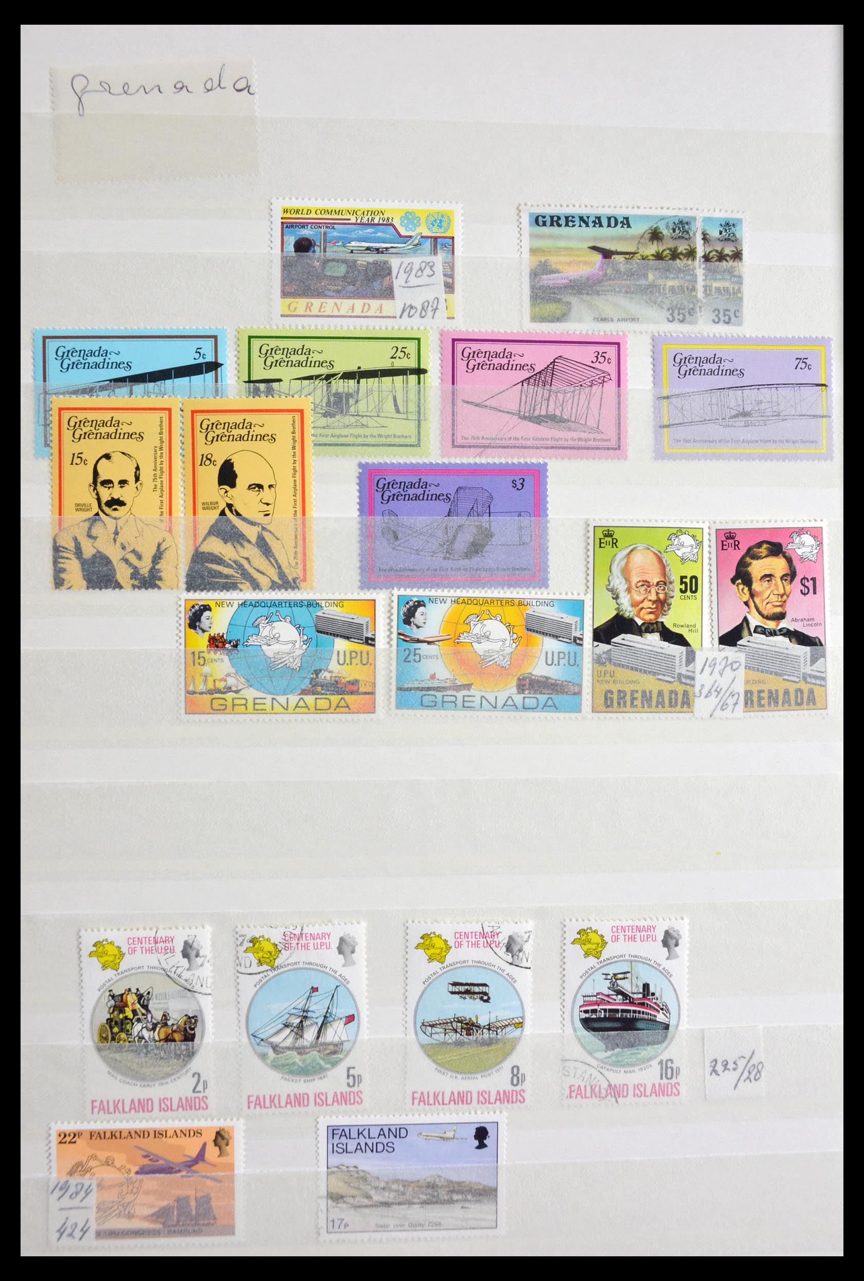29917 062 - 29917 Latin America airmail stamps.