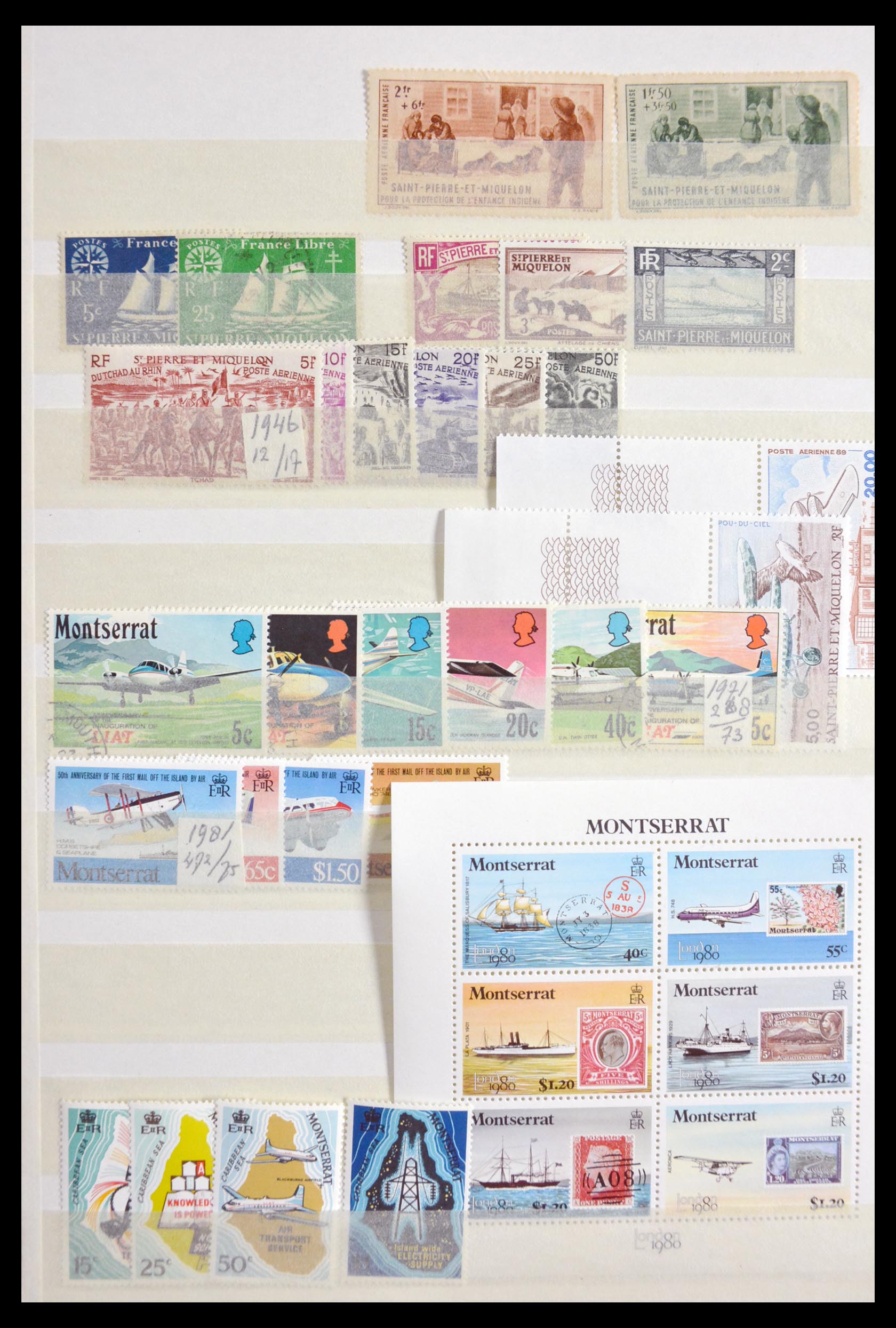29917 066 - 29917 Latin America airmail stamps.