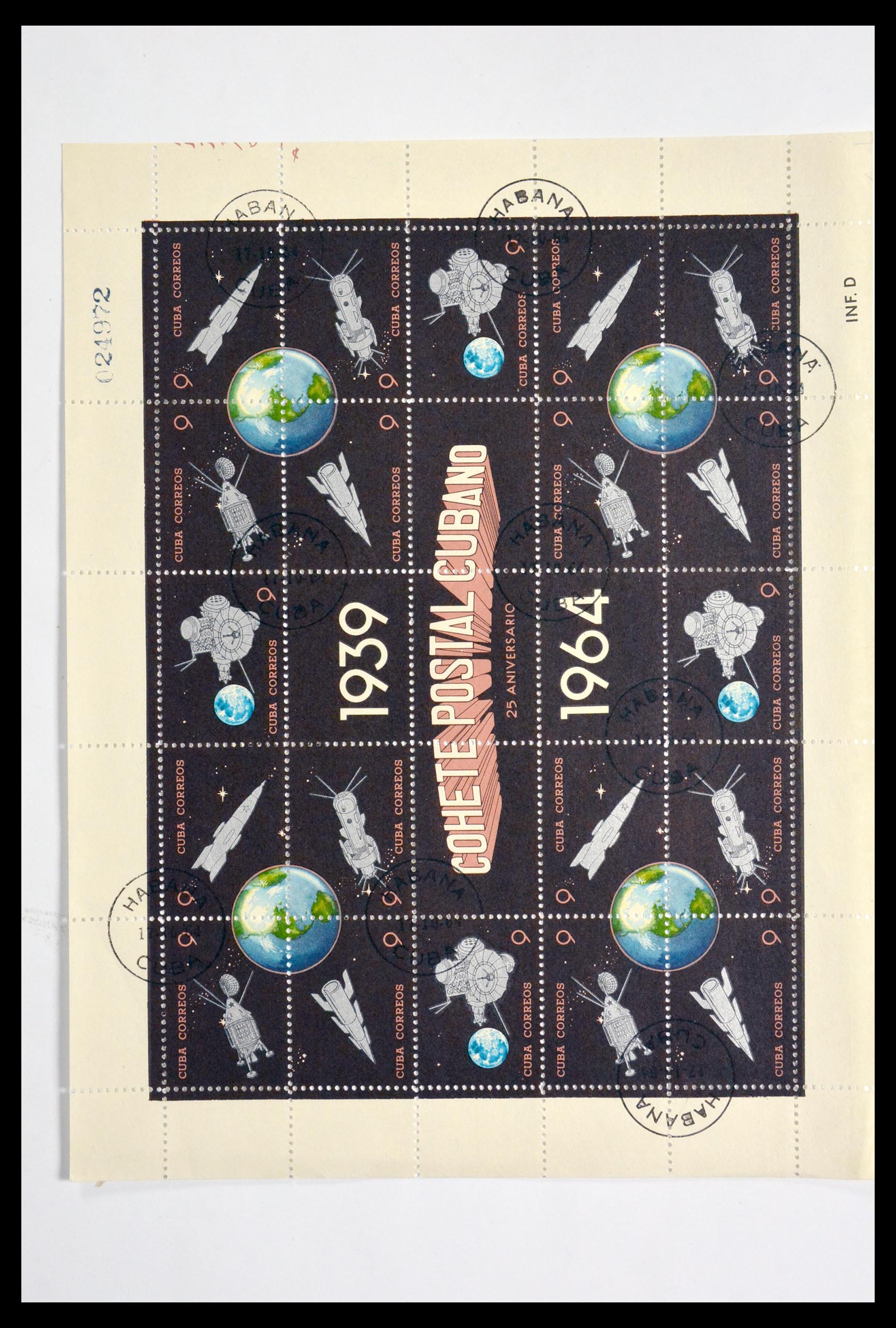 29917 069 - 29917 Latin America airmail stamps.