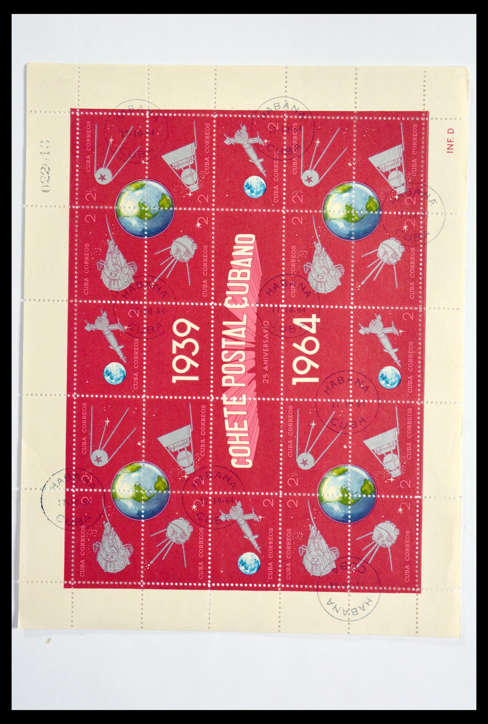 29917 070 - 29917 Latin America airmail stamps.