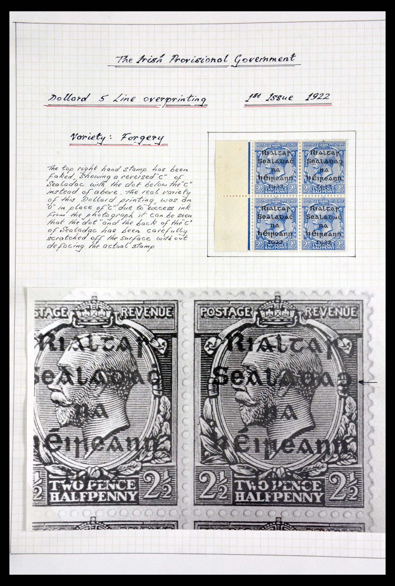 29921 049 - 29921 Ireland 1922.