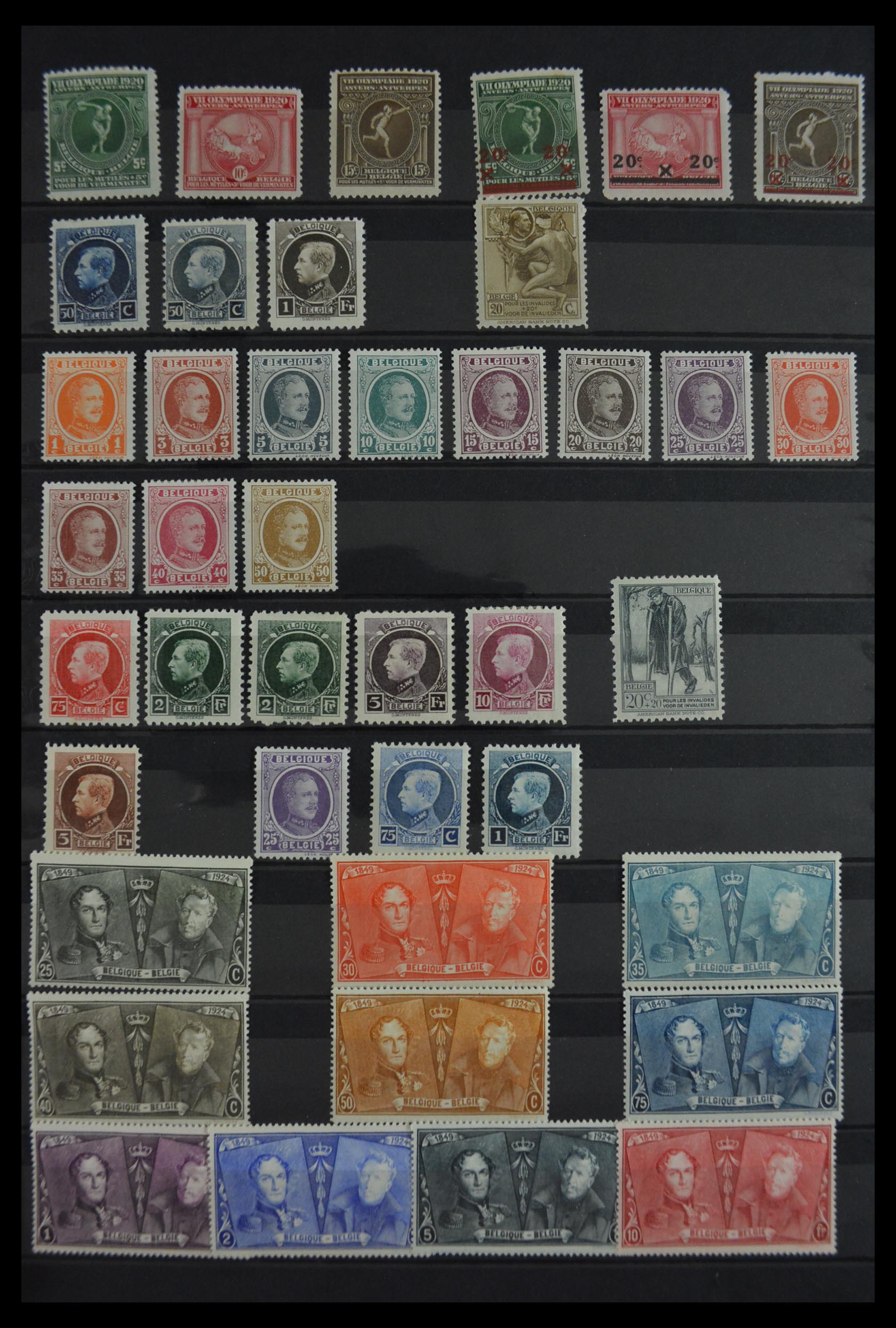 29927 006 - 29927 België 1849-1958.