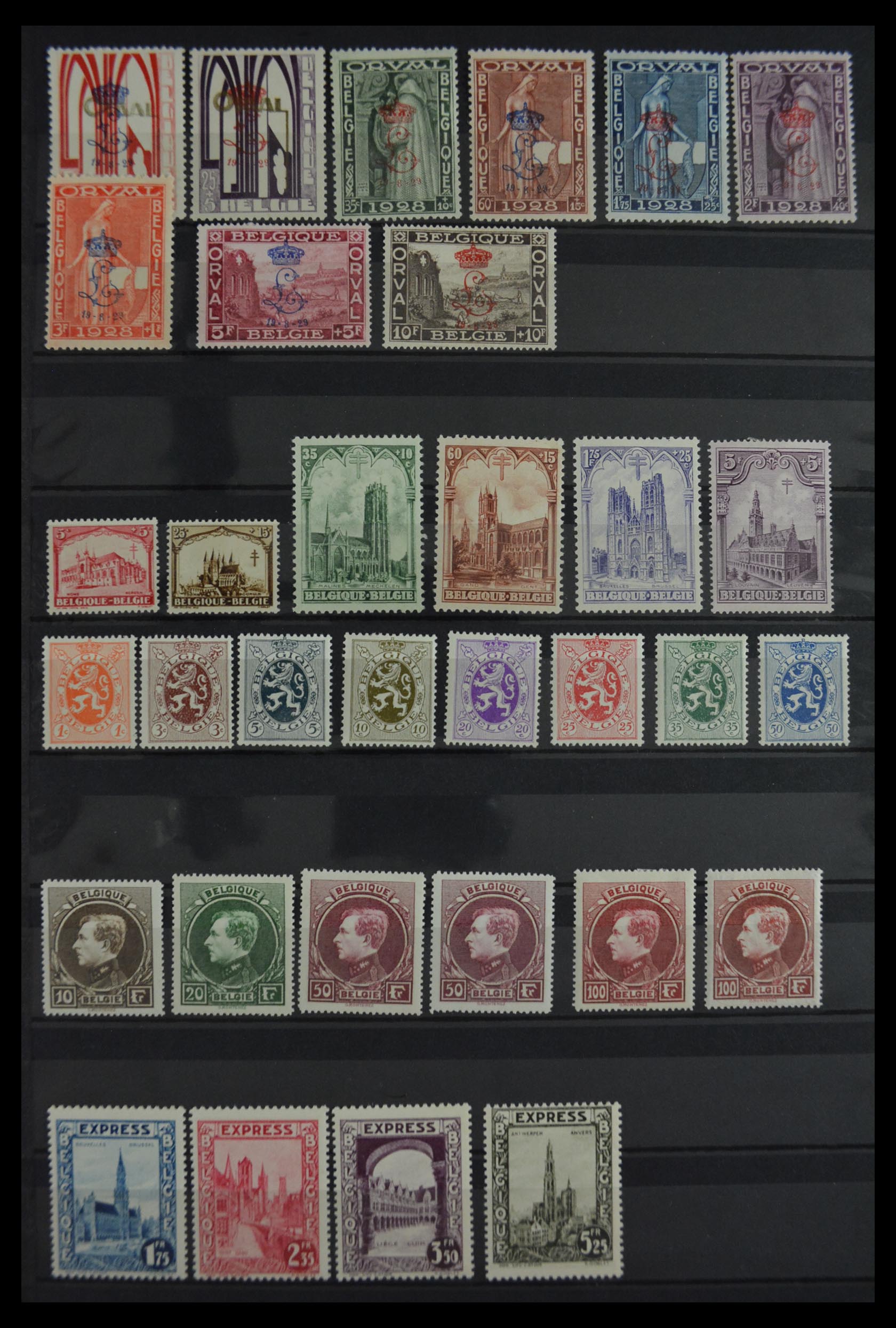 29927 008 - 29927 België 1849-1958.