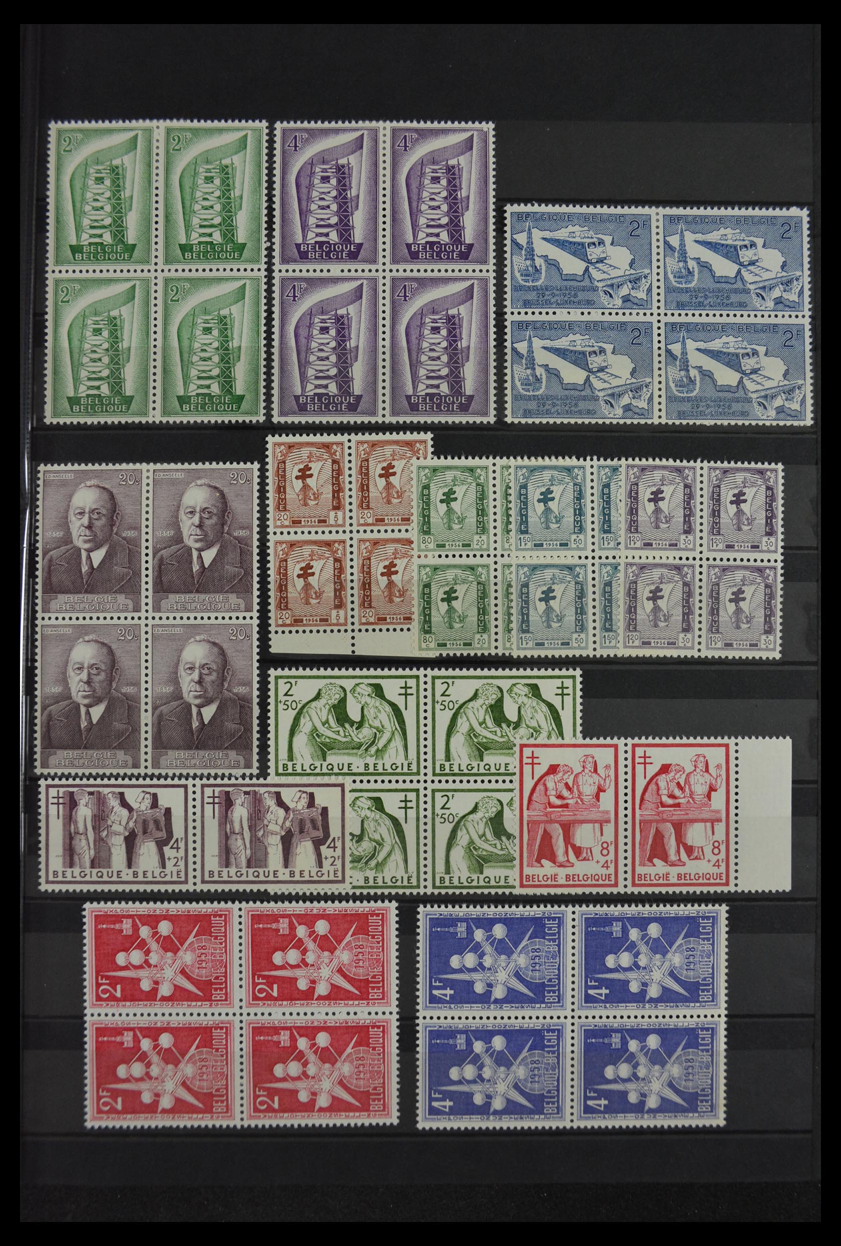 29927 033 - 29927 België 1849-1958.