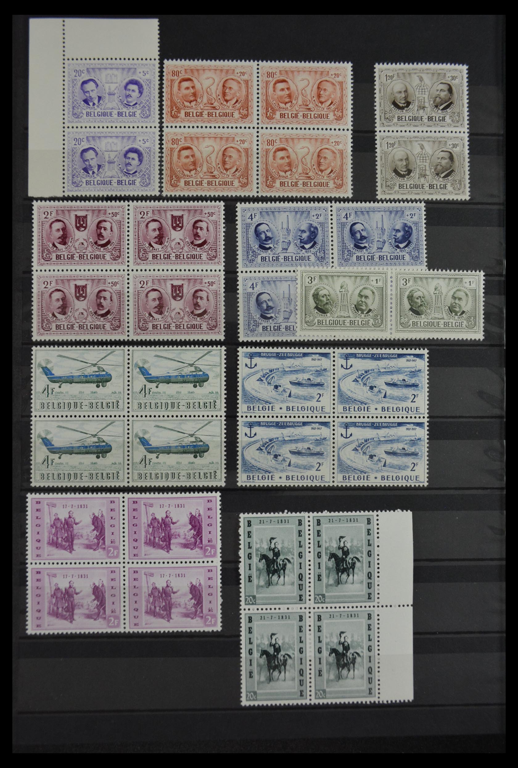 29927 034 - 29927 België 1849-1958.