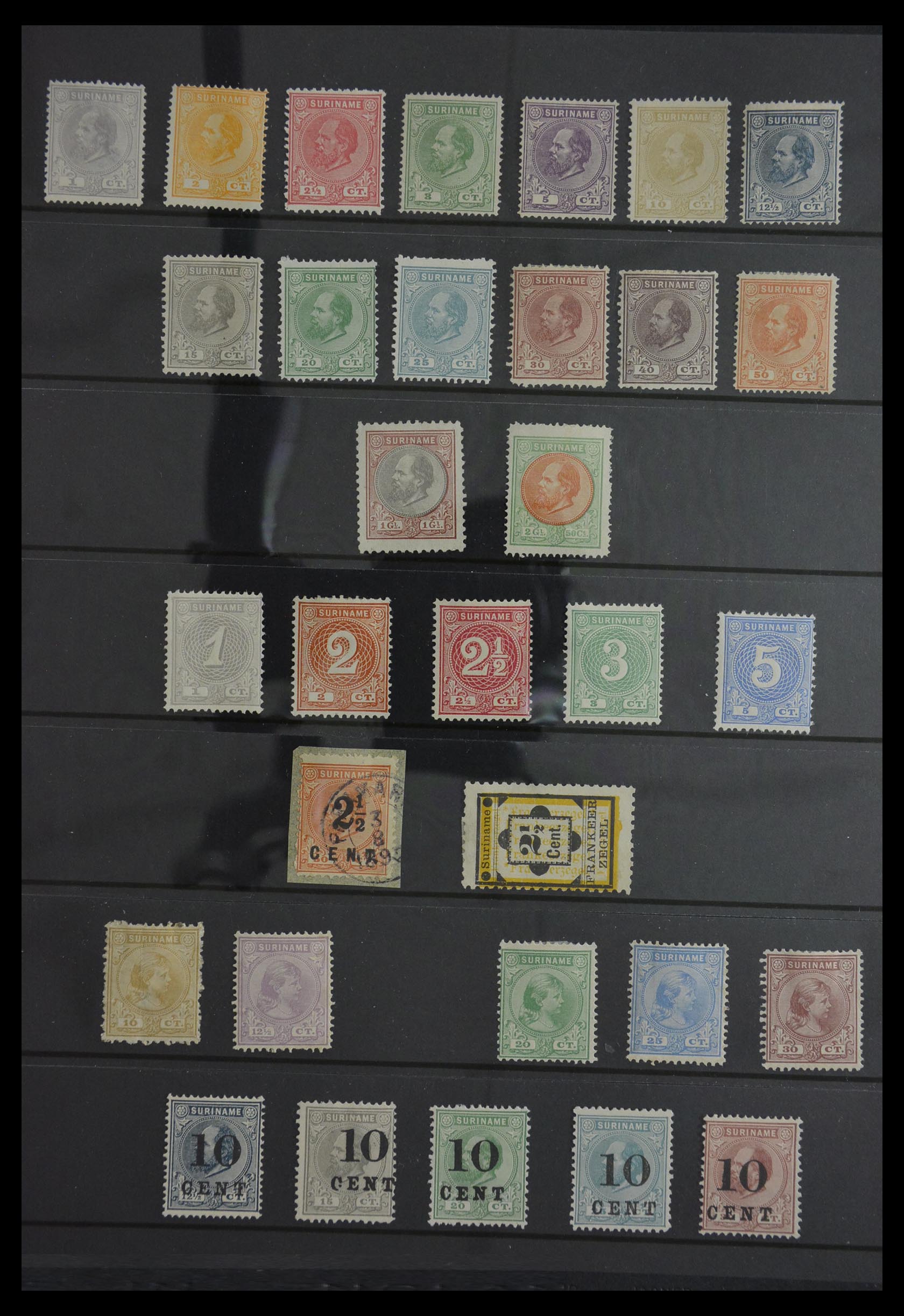 29934 005 - 29934 Curaçao and Surinam 1873-1924.