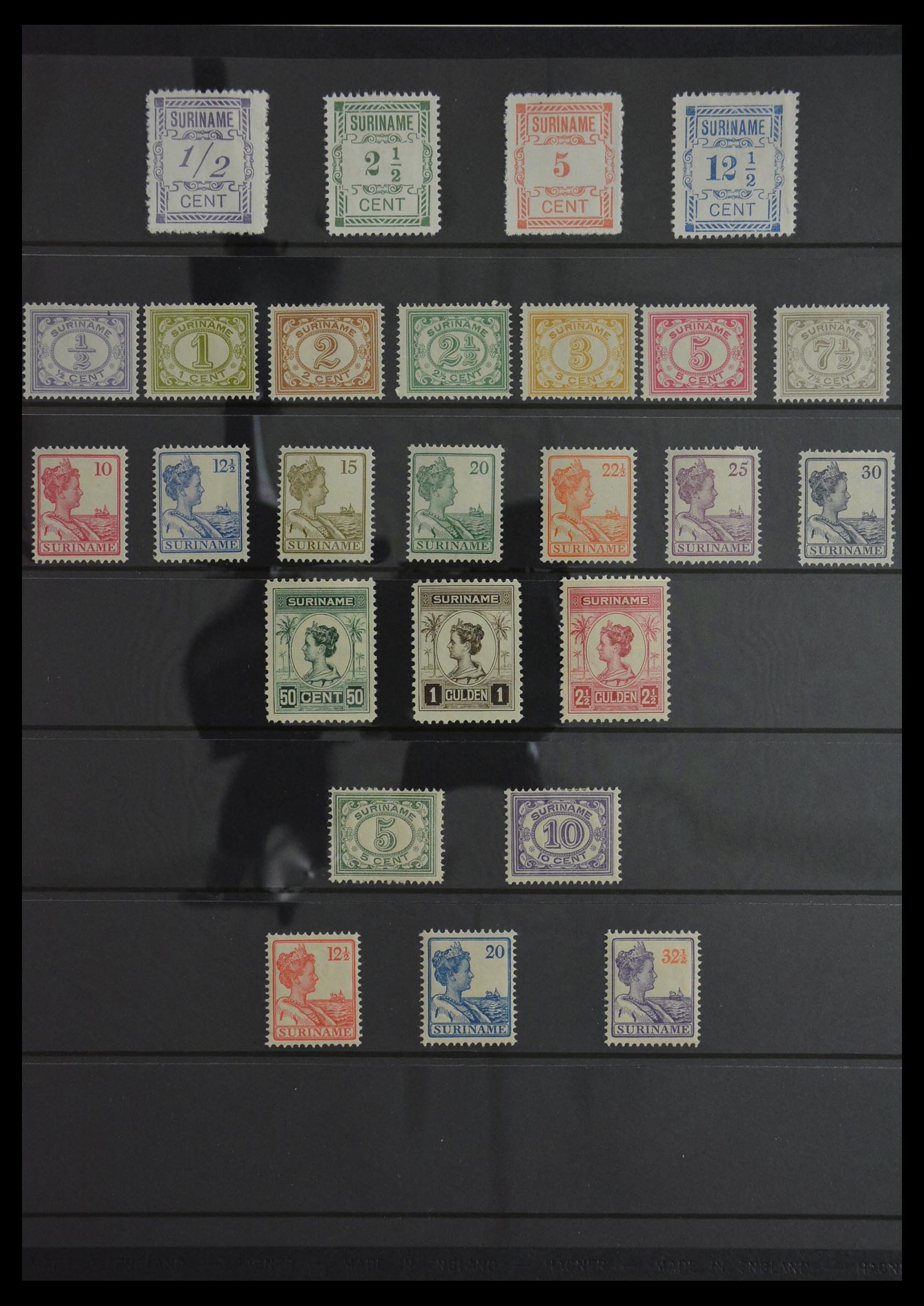 29934 007 - 29934 Curaçao and Surinam 1873-1924.