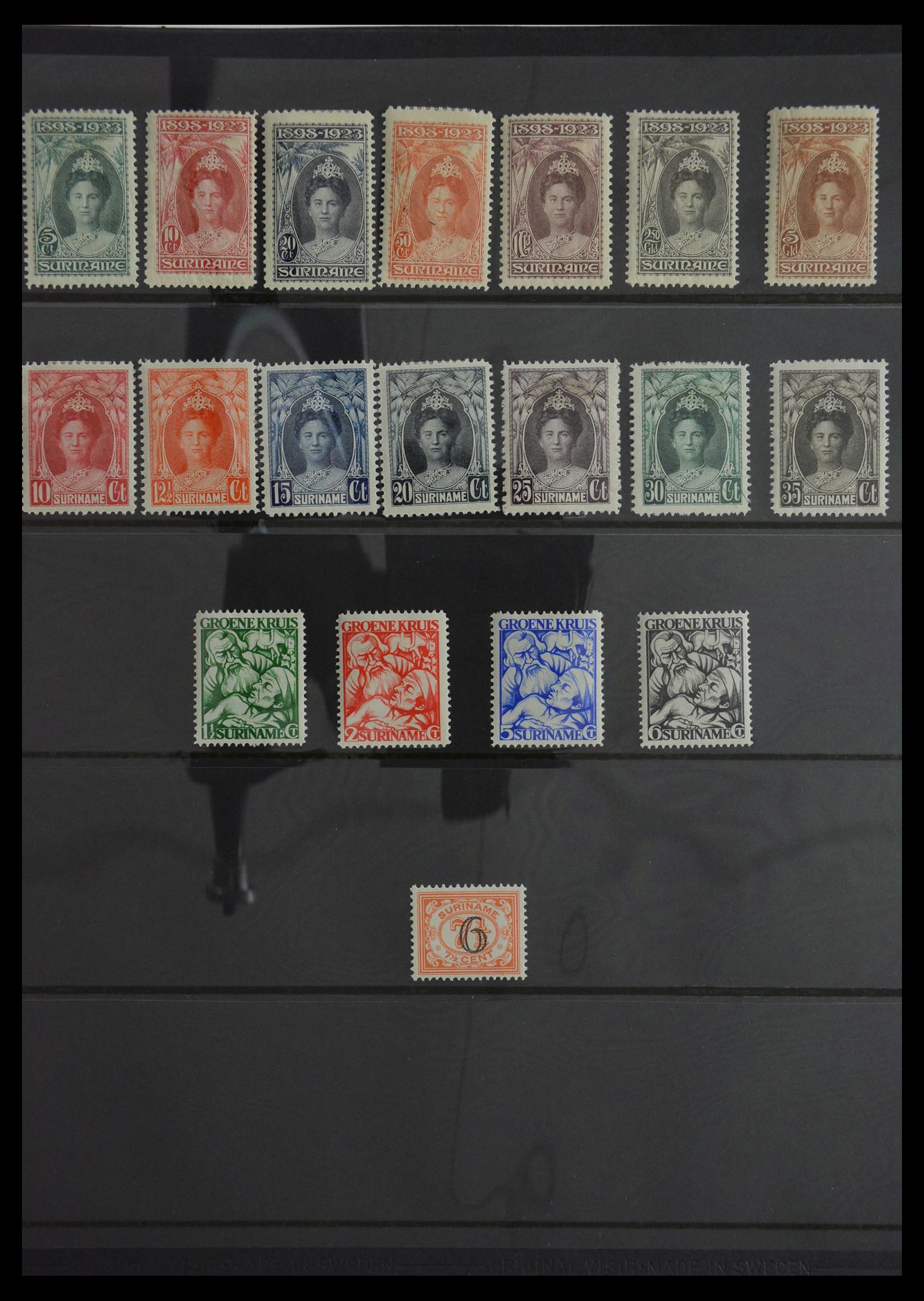 29934 008 - 29934 Curaçao and Surinam 1873-1924.