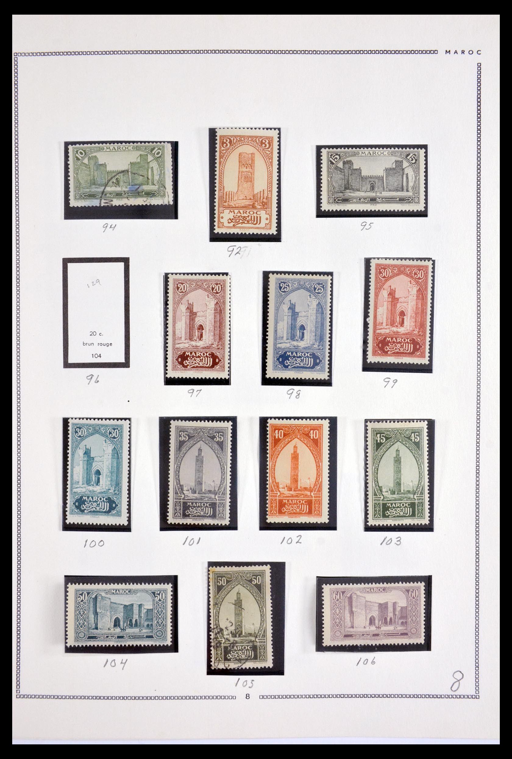 29942 008 - 29942 Morocco 1891-1979.