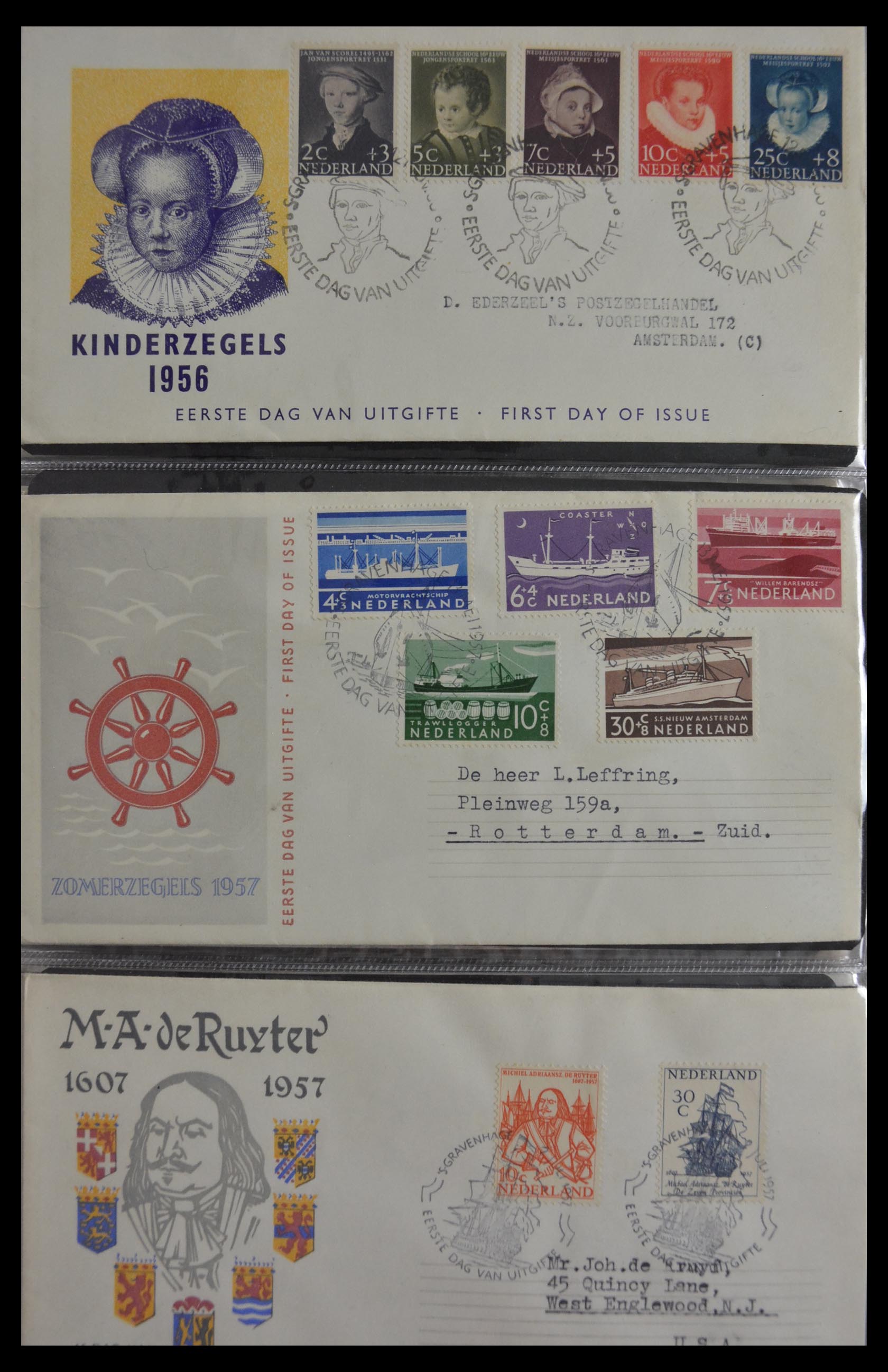 29948 011 - 29948 Netherlands FDC's 1950-2018!