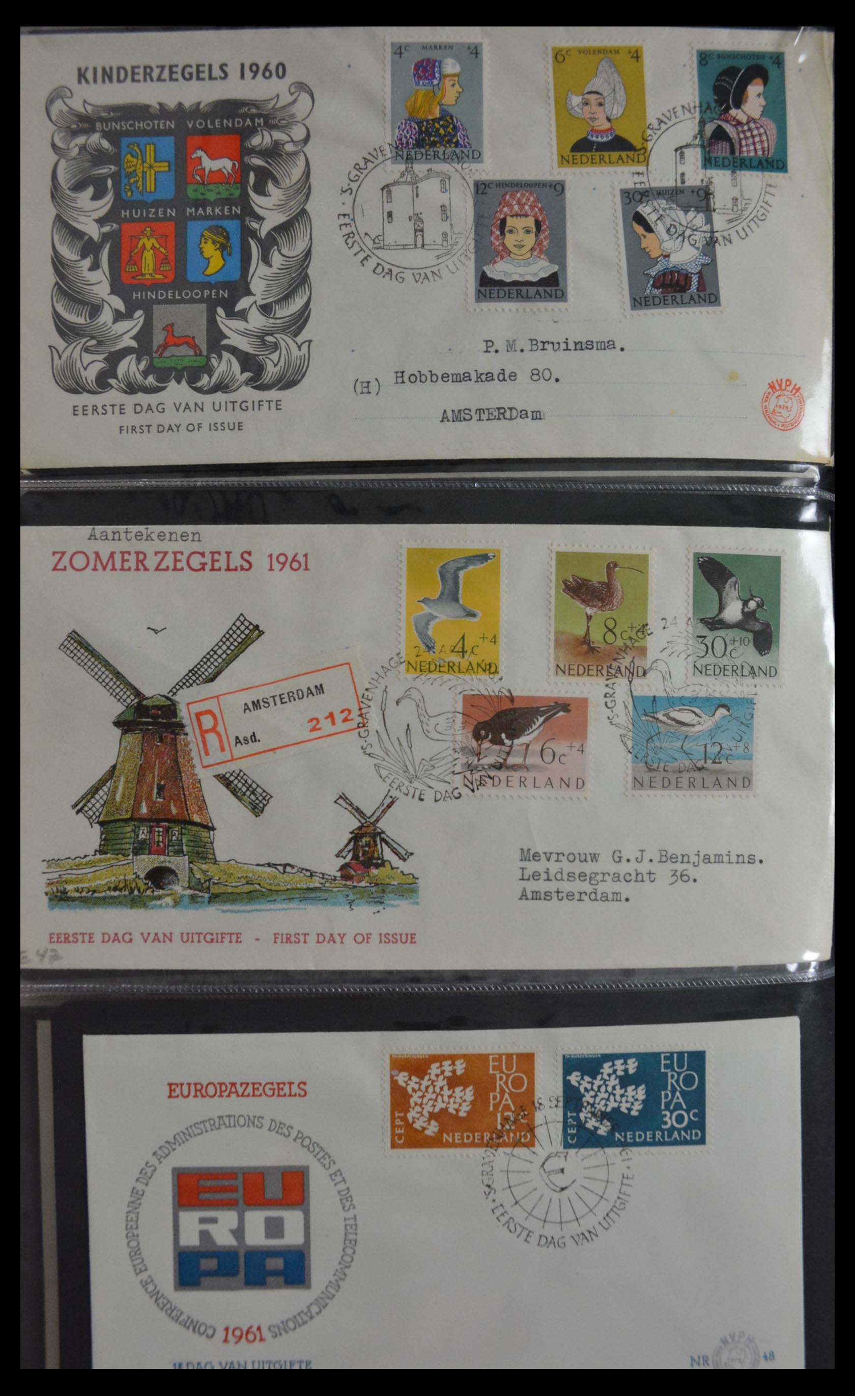 29948 017 - 29948 Netherlands FDC's 1950-2018!
