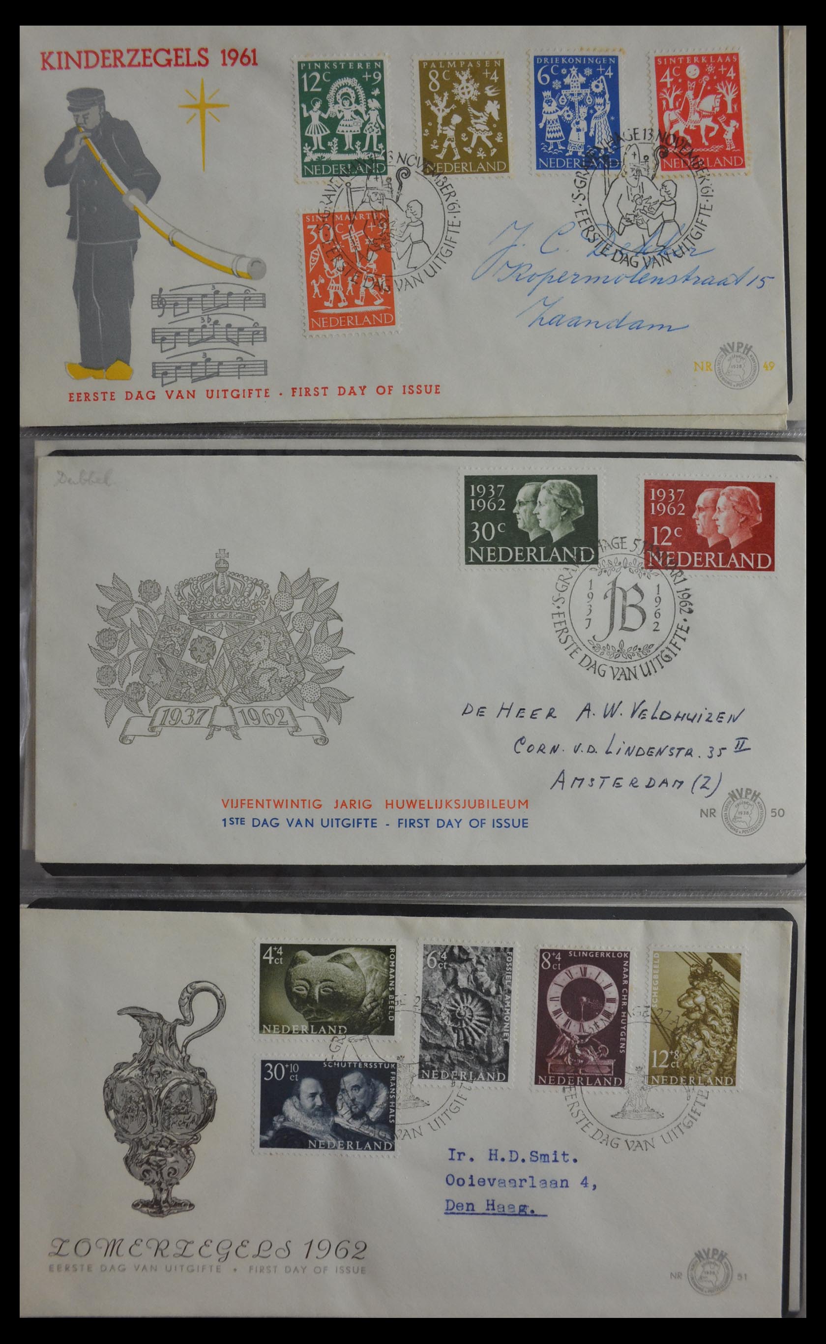 29948 018 - 29948 Netherlands FDC's 1950-2018!