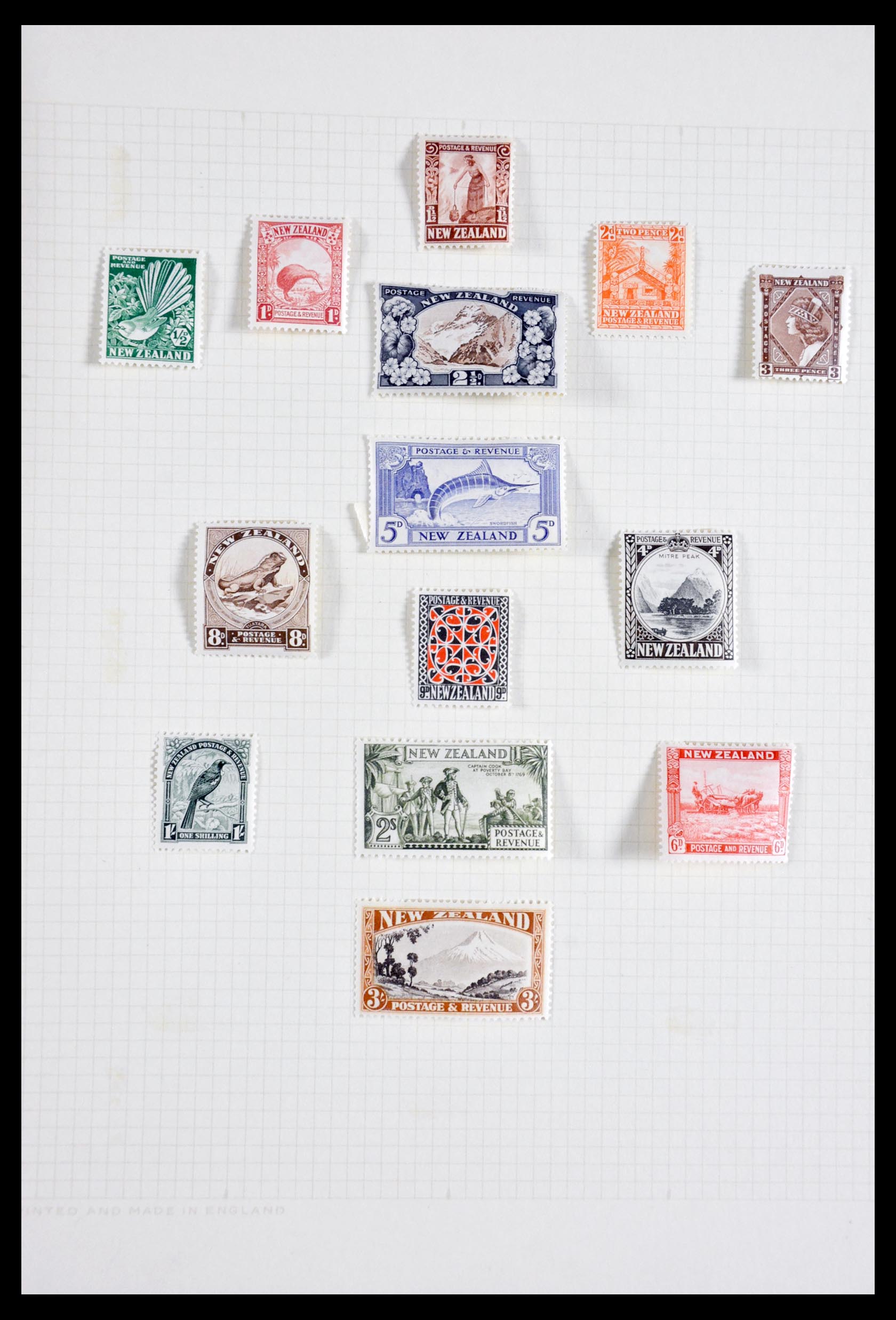 29955 005 - 29955 Nieuw Zeeland 1855-1965.