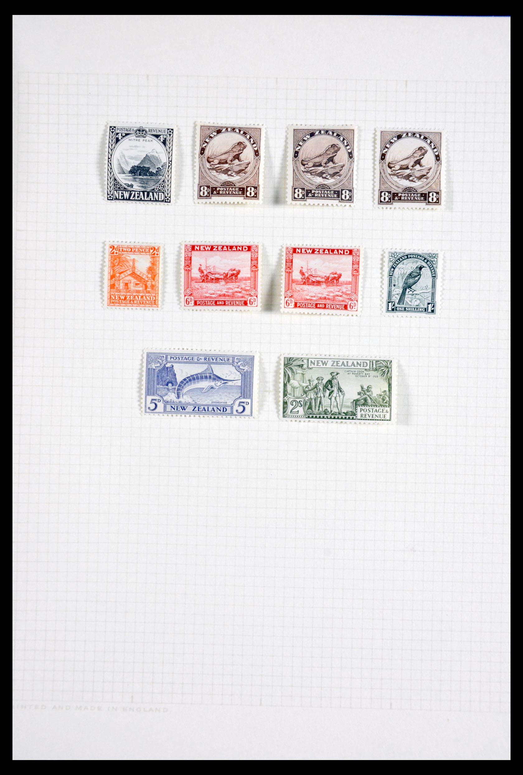 29955 008 - 29955 Nieuw Zeeland 1855-1965.